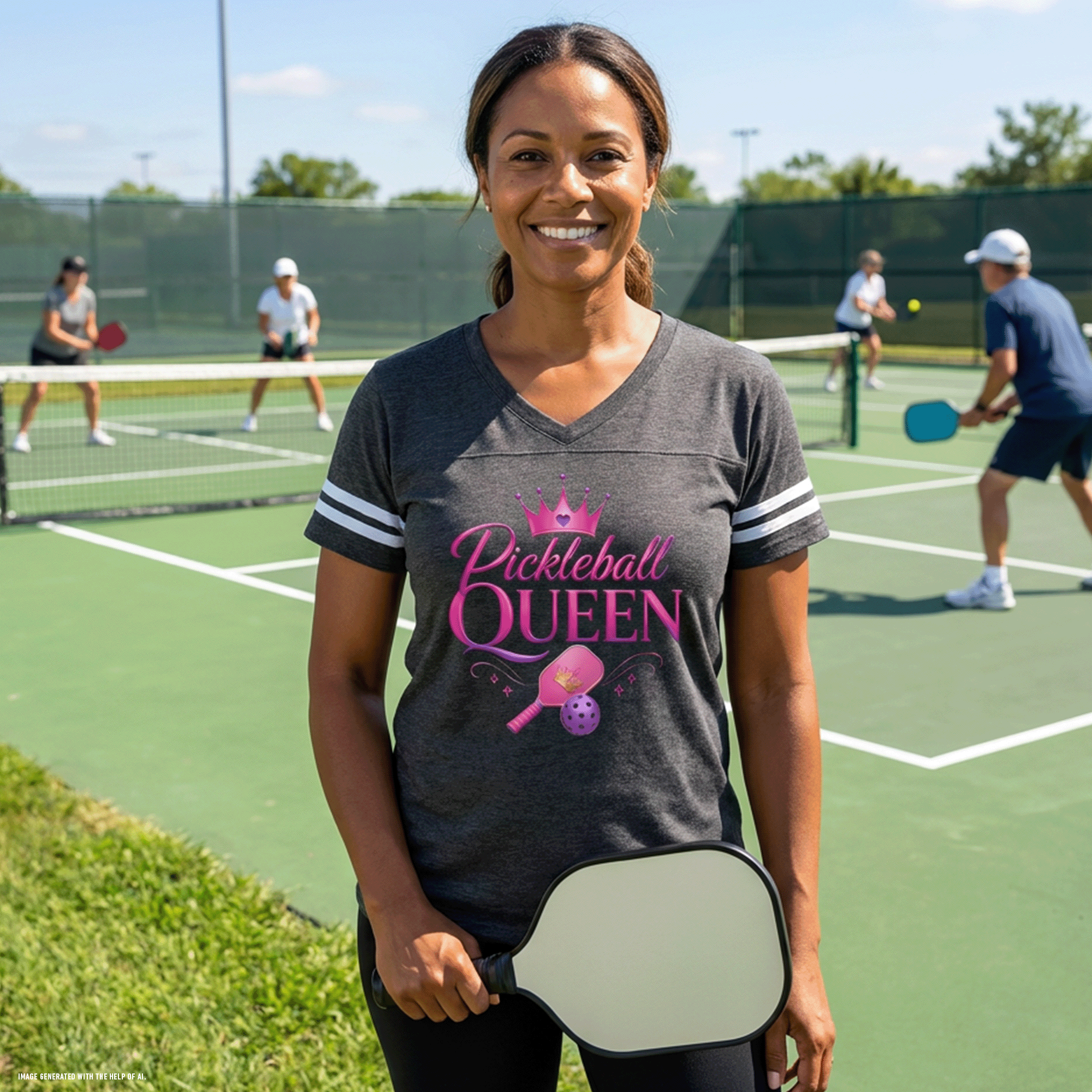 Pickleball Queen Women’s Sport T-Shirt