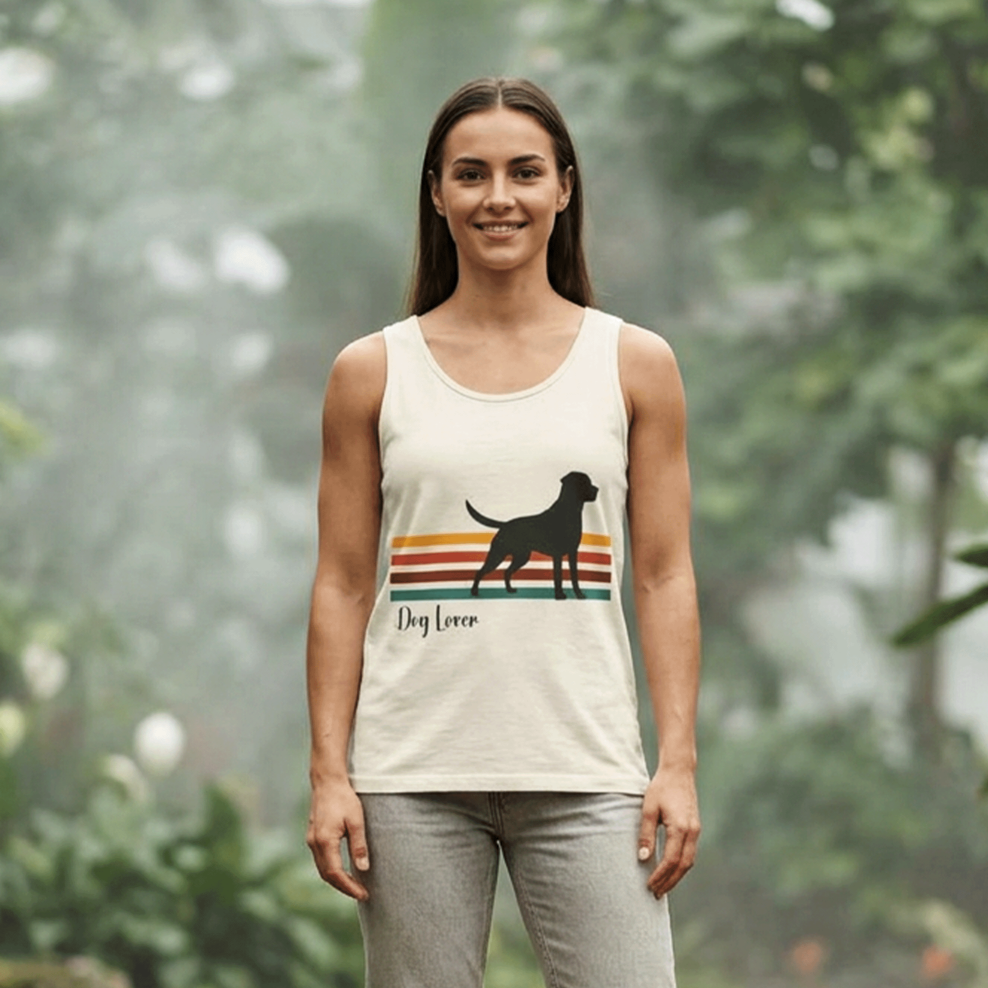 Dog Lover Unisex Garment-Dyed Tank Top
