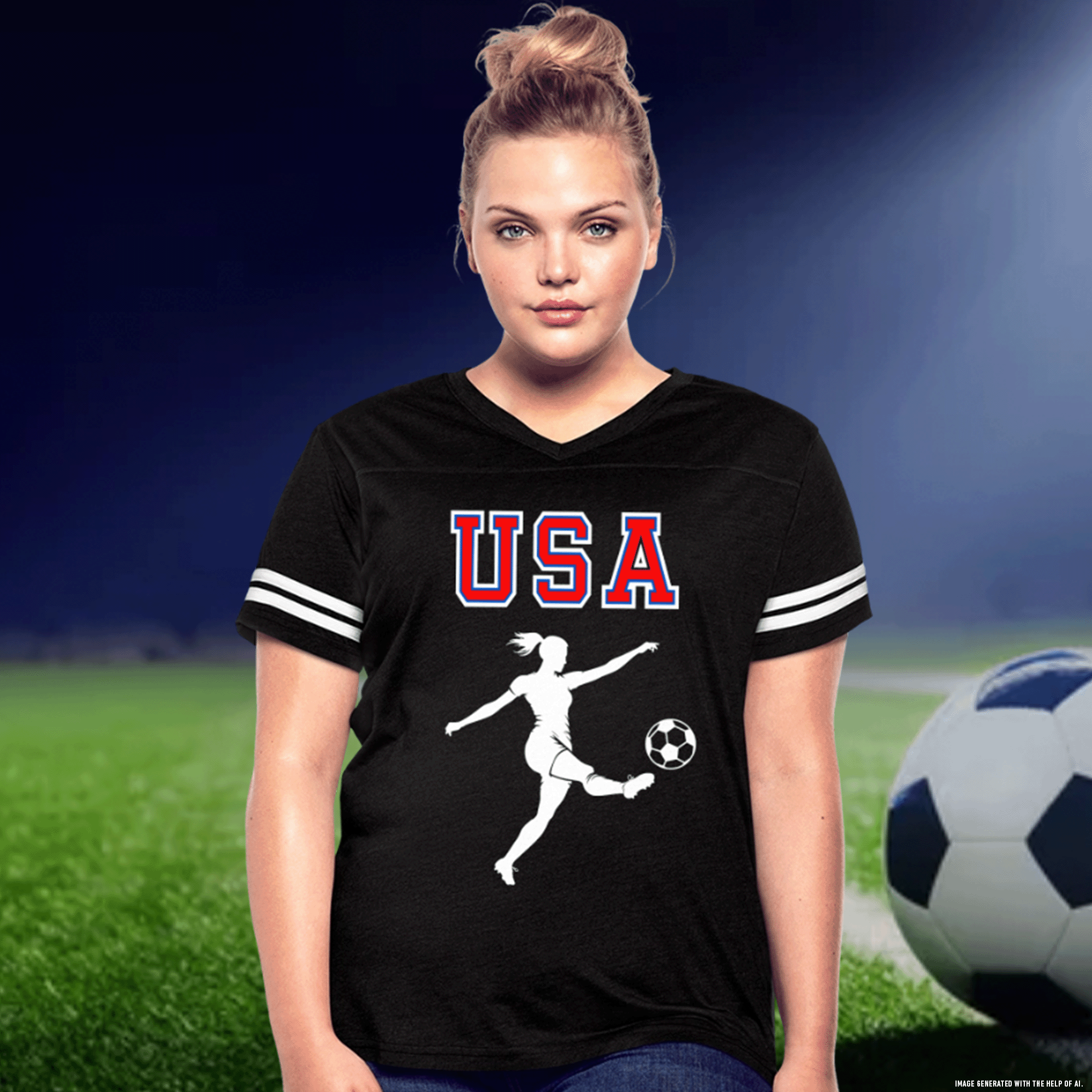 Women’s USA Soccer Sport T-Shirt