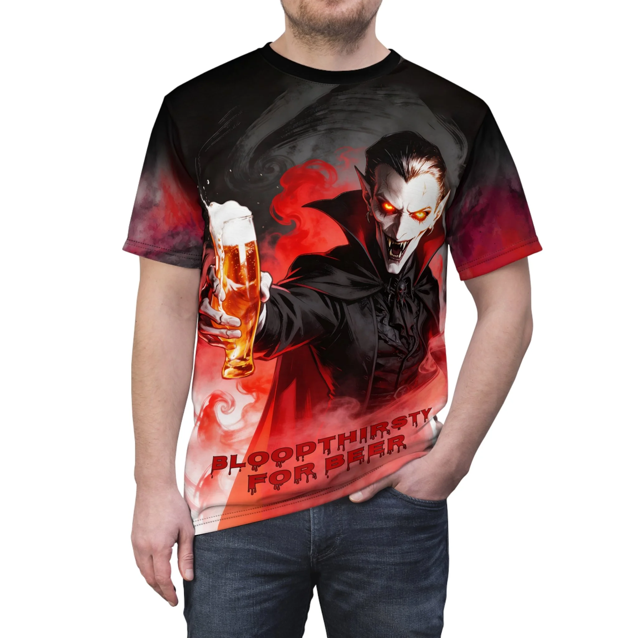 Vampire Cheers All-Over Print Tee