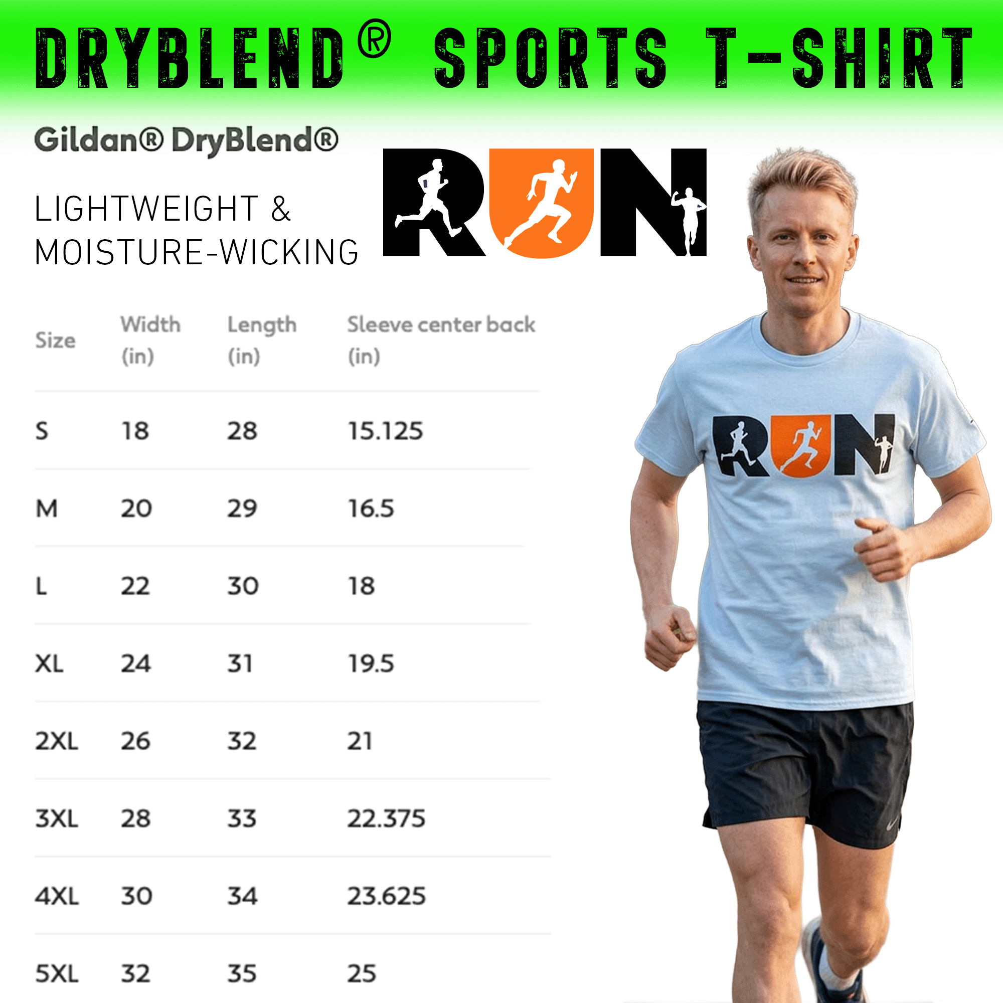 RUN Dryblend Tee