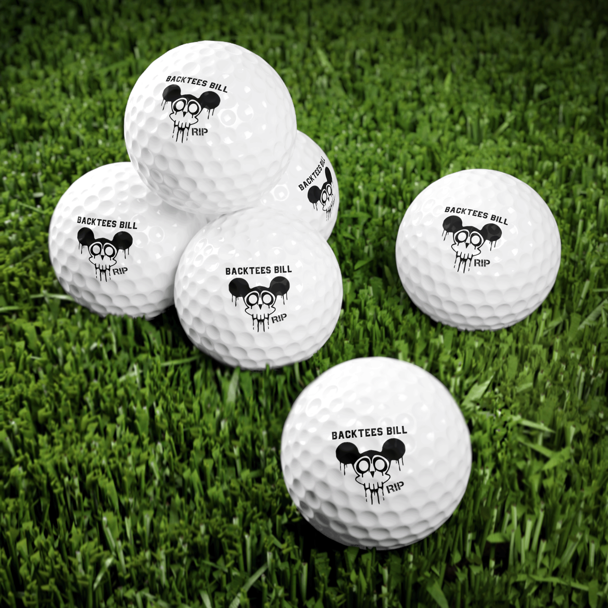 PERSONALIZED Dead Mickey Golf Balls