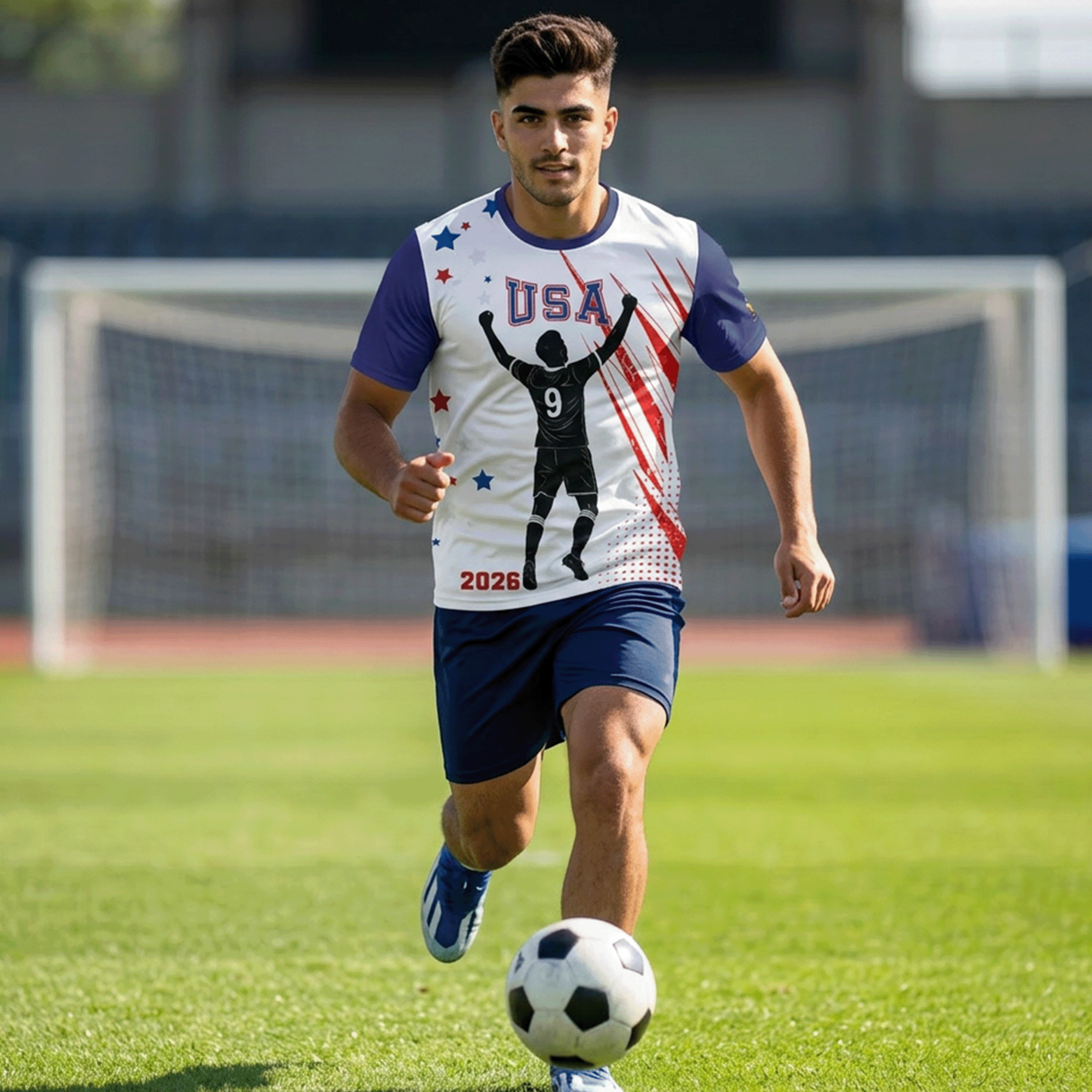 USA Soccer 2026 Men's Sports Tee