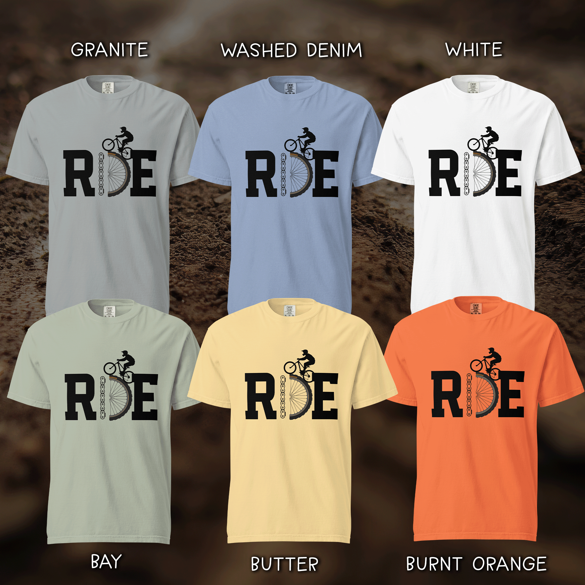 RIDE Mountain Bike T-shirt