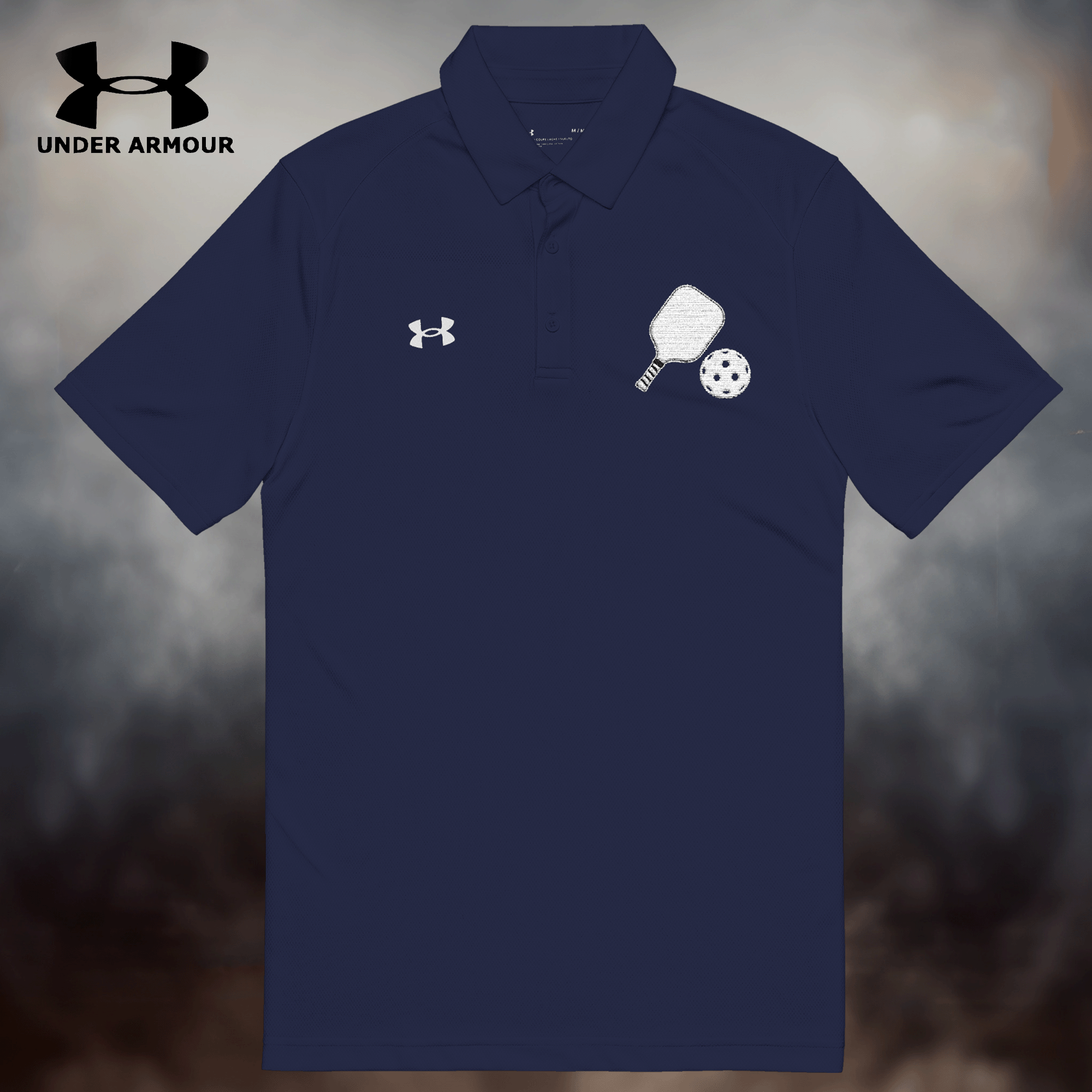 Men's Embroidered Pickleball Under Armour® Athletic Performance Polo Shirt