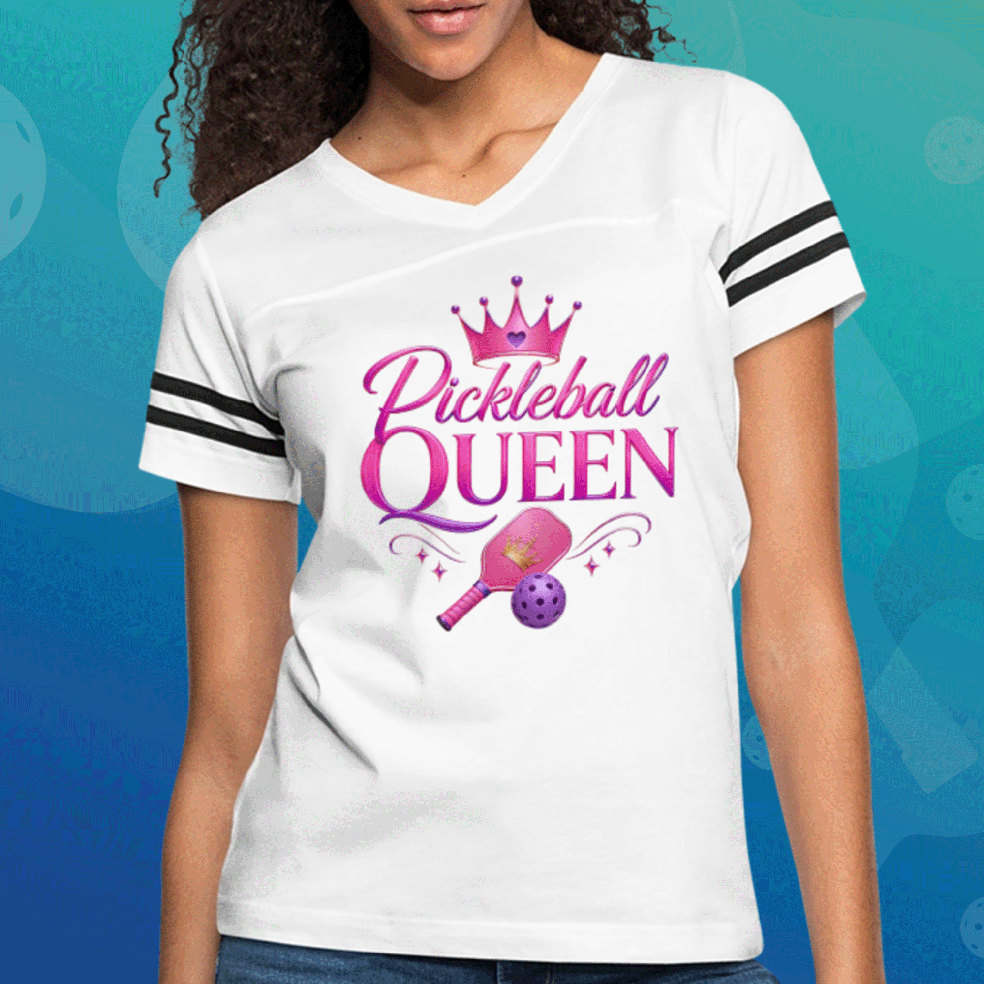 Pickleball Queen Women’s Sport T-Shirt
