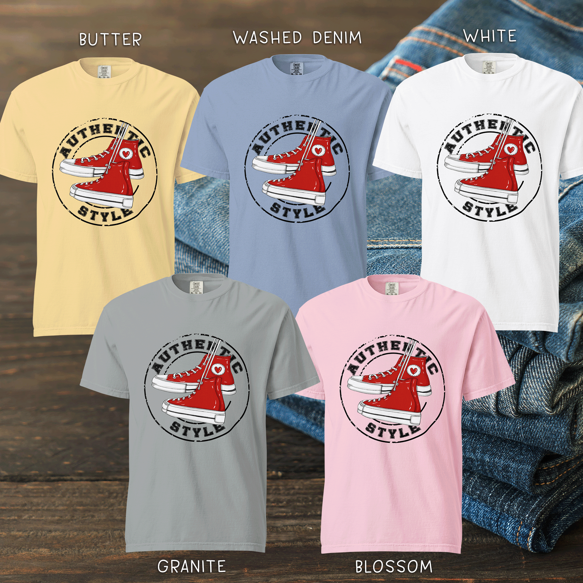 Authentic Style Sneakers red CC tee 1.png