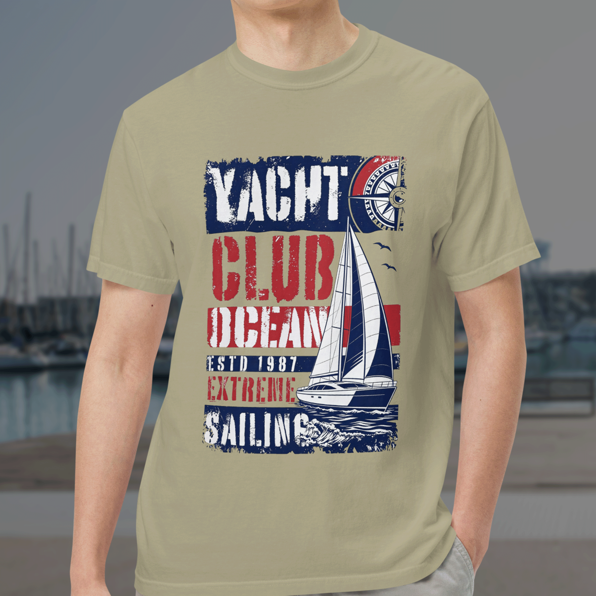 Retro Sailing T-shirt