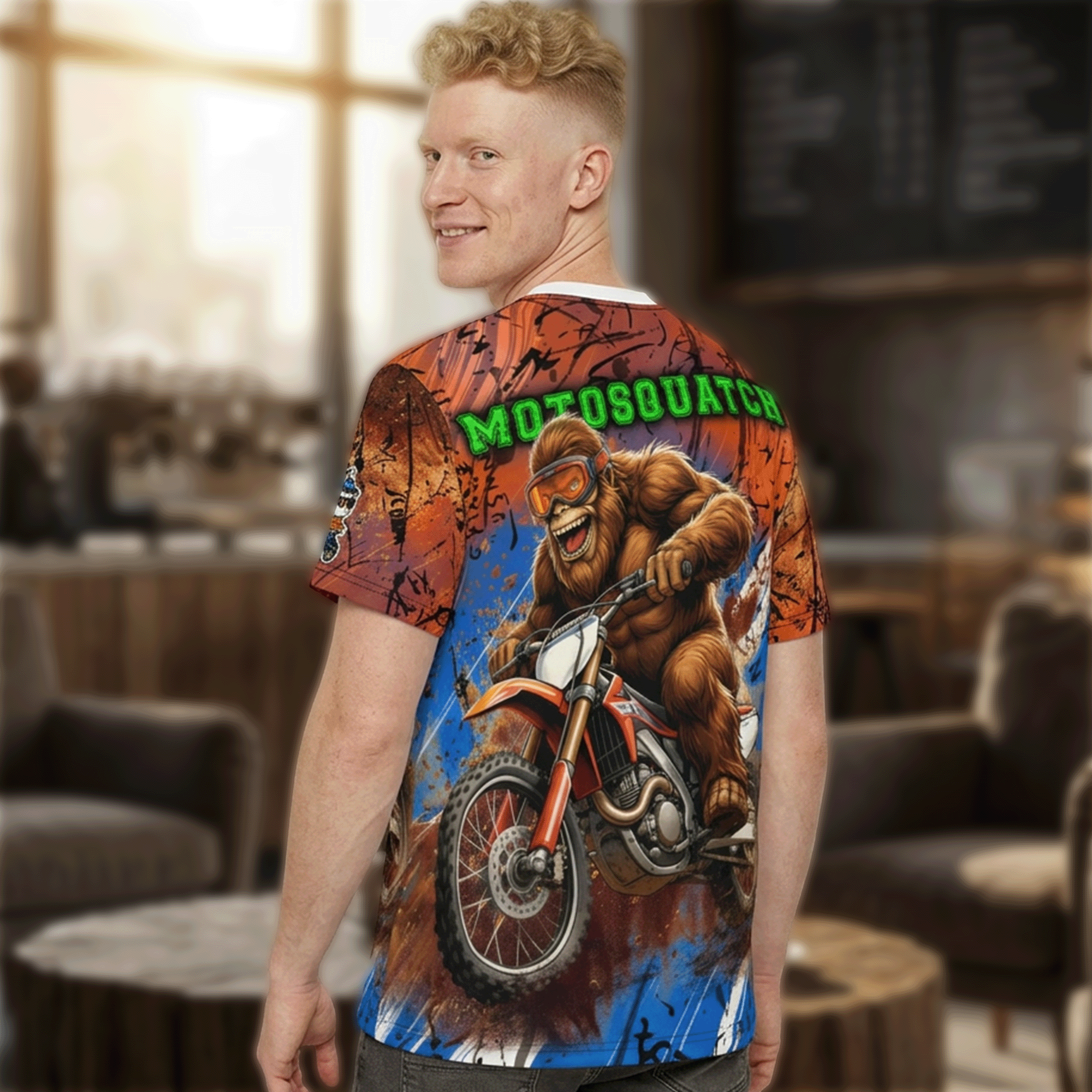 Motocross Sasquatch Tee