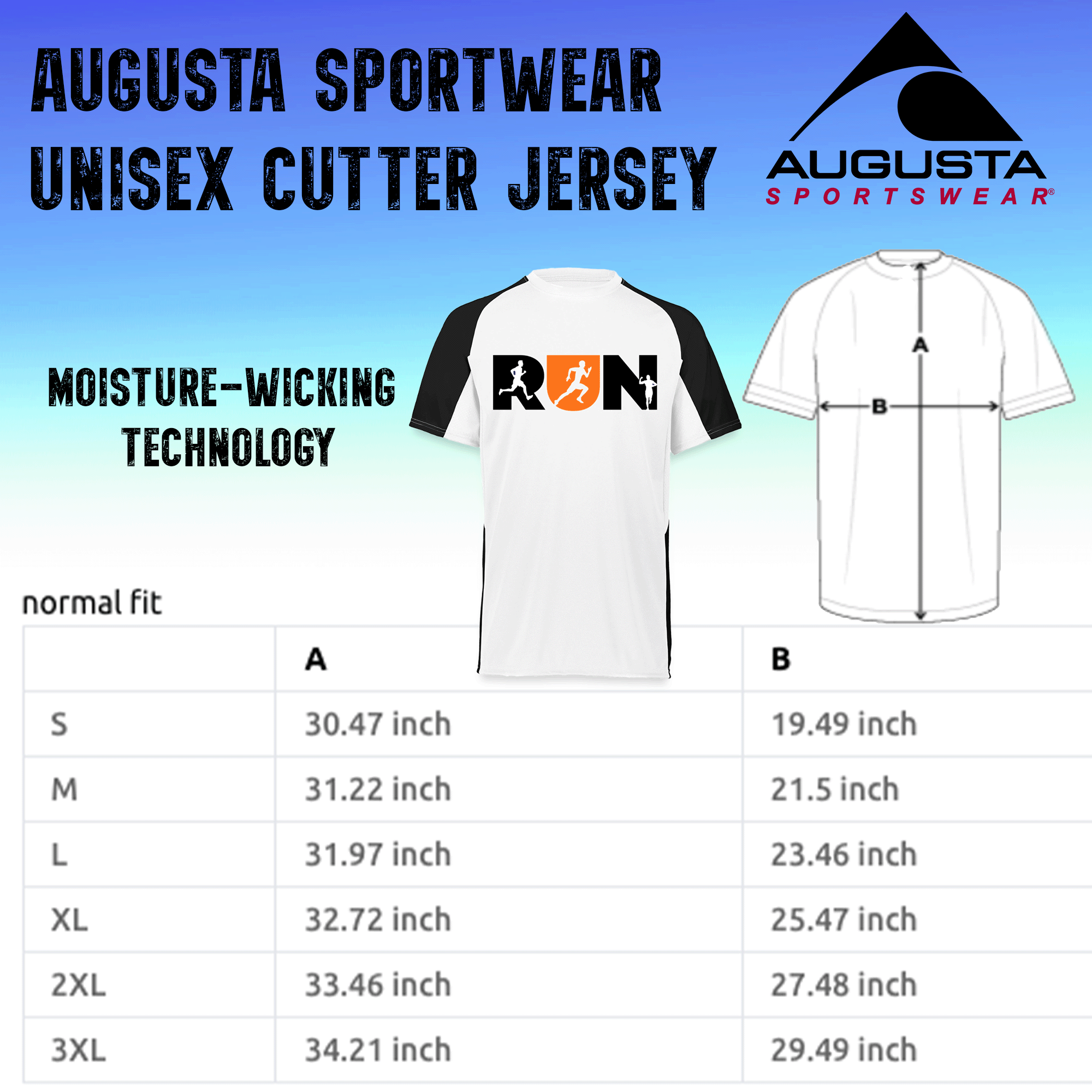 Running Augusta Sportswear Unisex Cutter Jersey