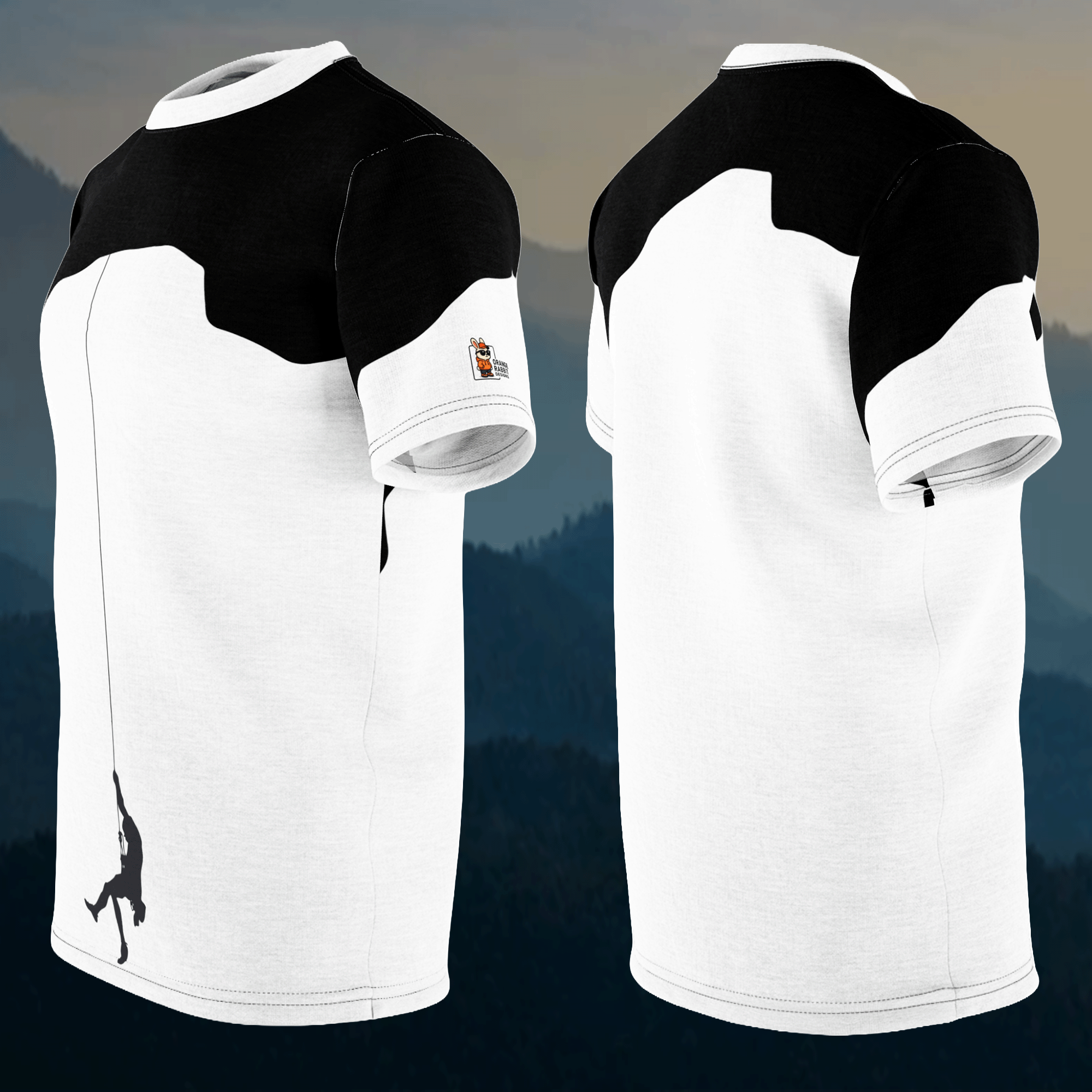 Rock Climber Silhouette Unisex T-shirt