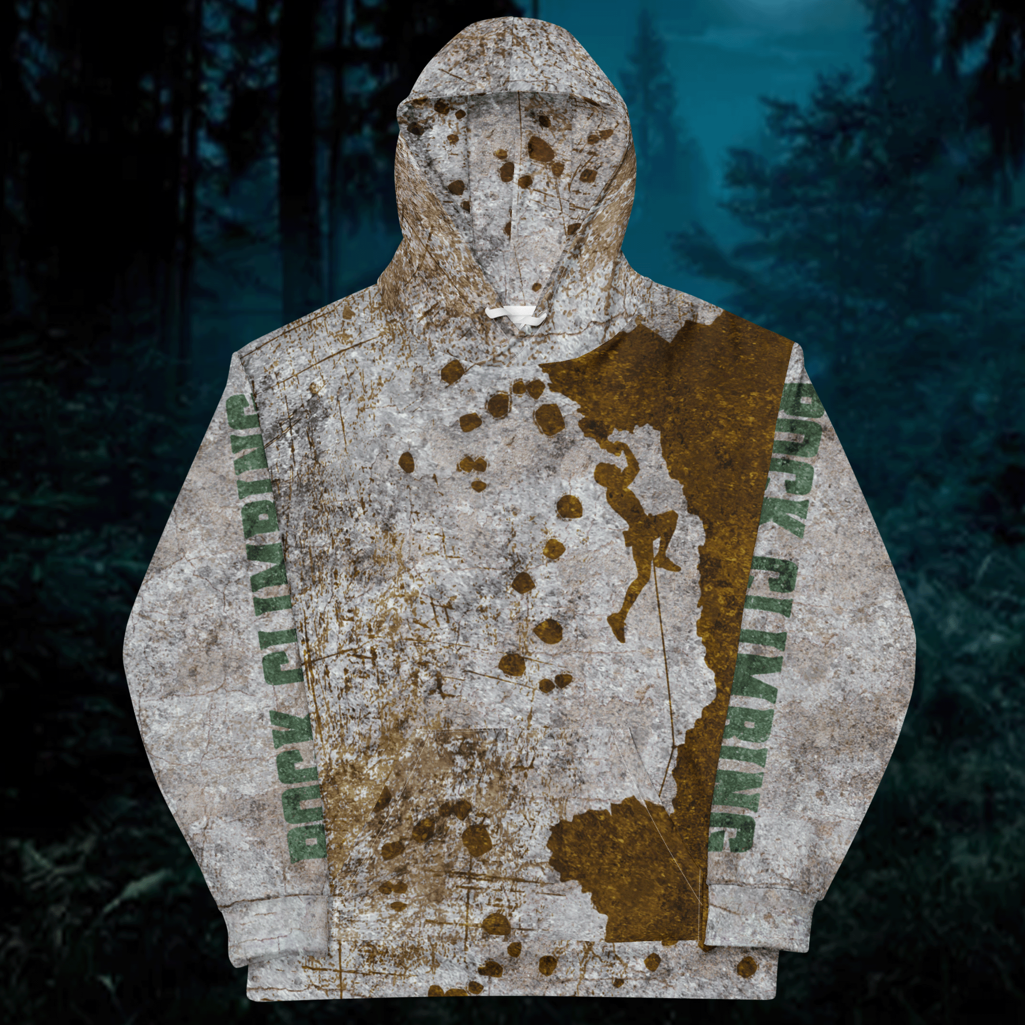 Rock Climbing Cotton Hoodie