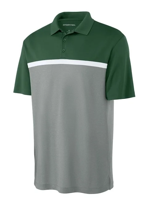 Custom Name Men’s Golf UV Micropique Colorblock Polo