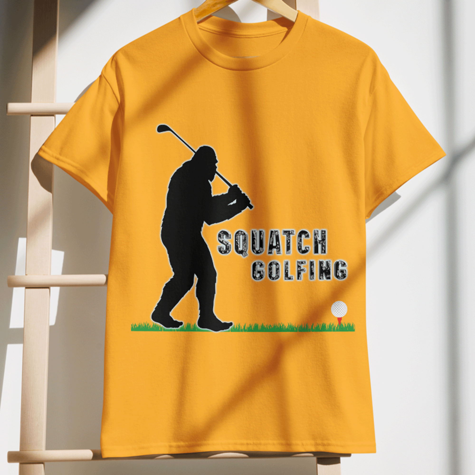 Sasquatch Golfing DryBlend® Sports Moisture-Wicking T-Shirt