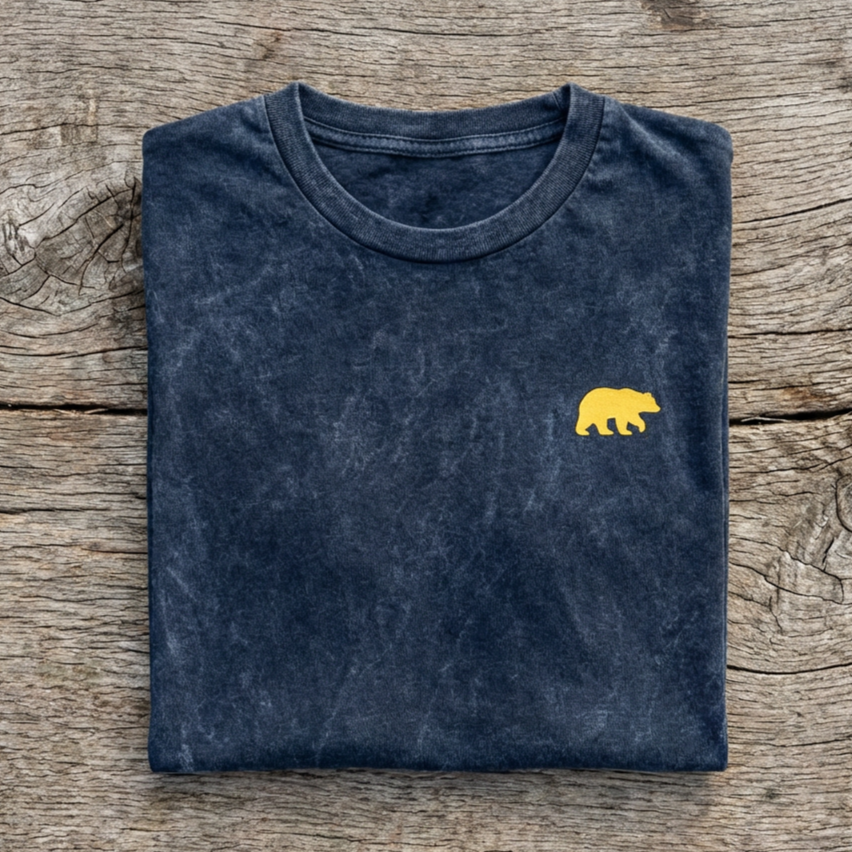 Vintage Crewneck Yellow Bear Tee