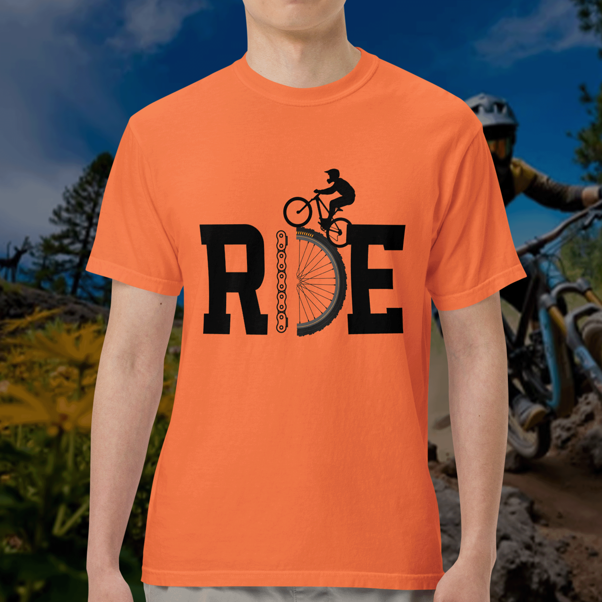 RIDE Mountain Bike T-shirt