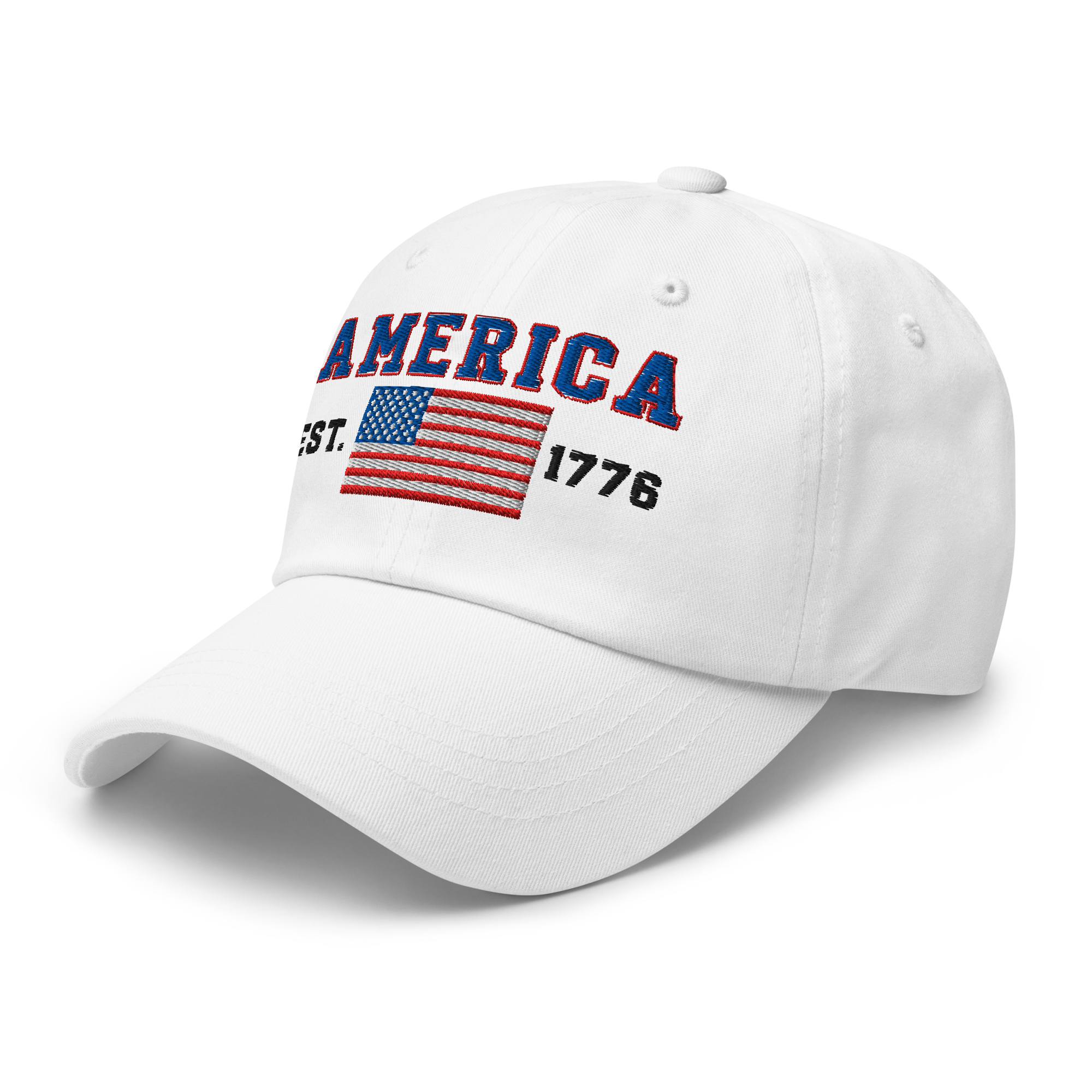 Embroidered AMERICA 1776 Classic Dad Hat