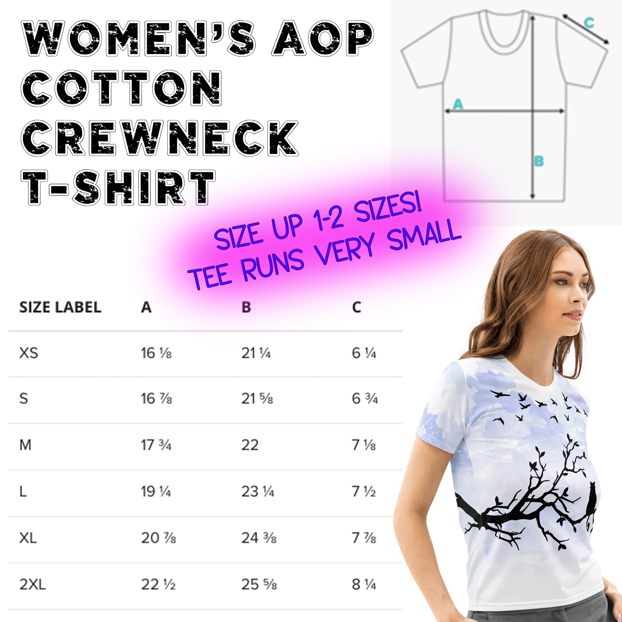 Black Cat on a branch womens tee 3.png
