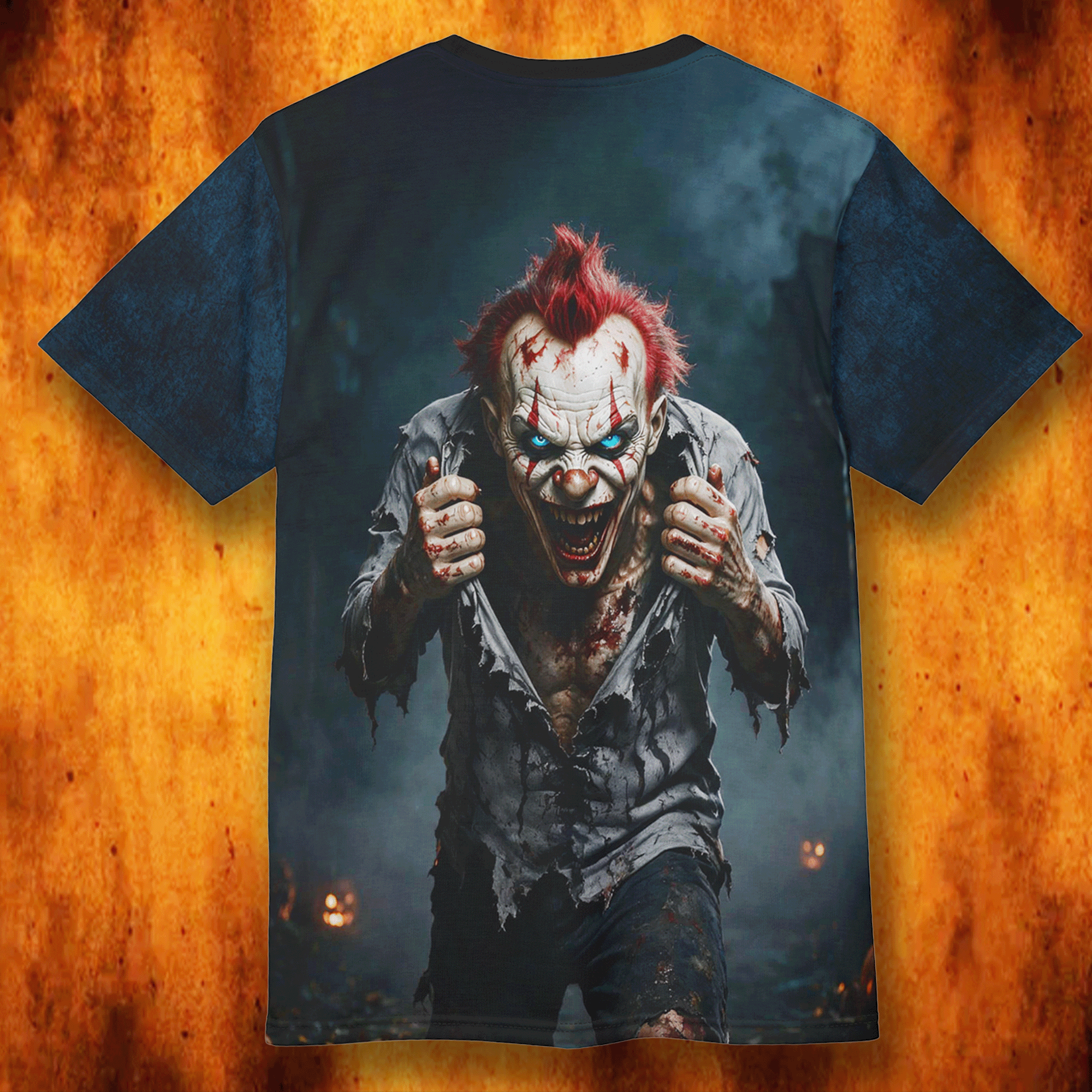 Horror Clown All-Over Print Tee