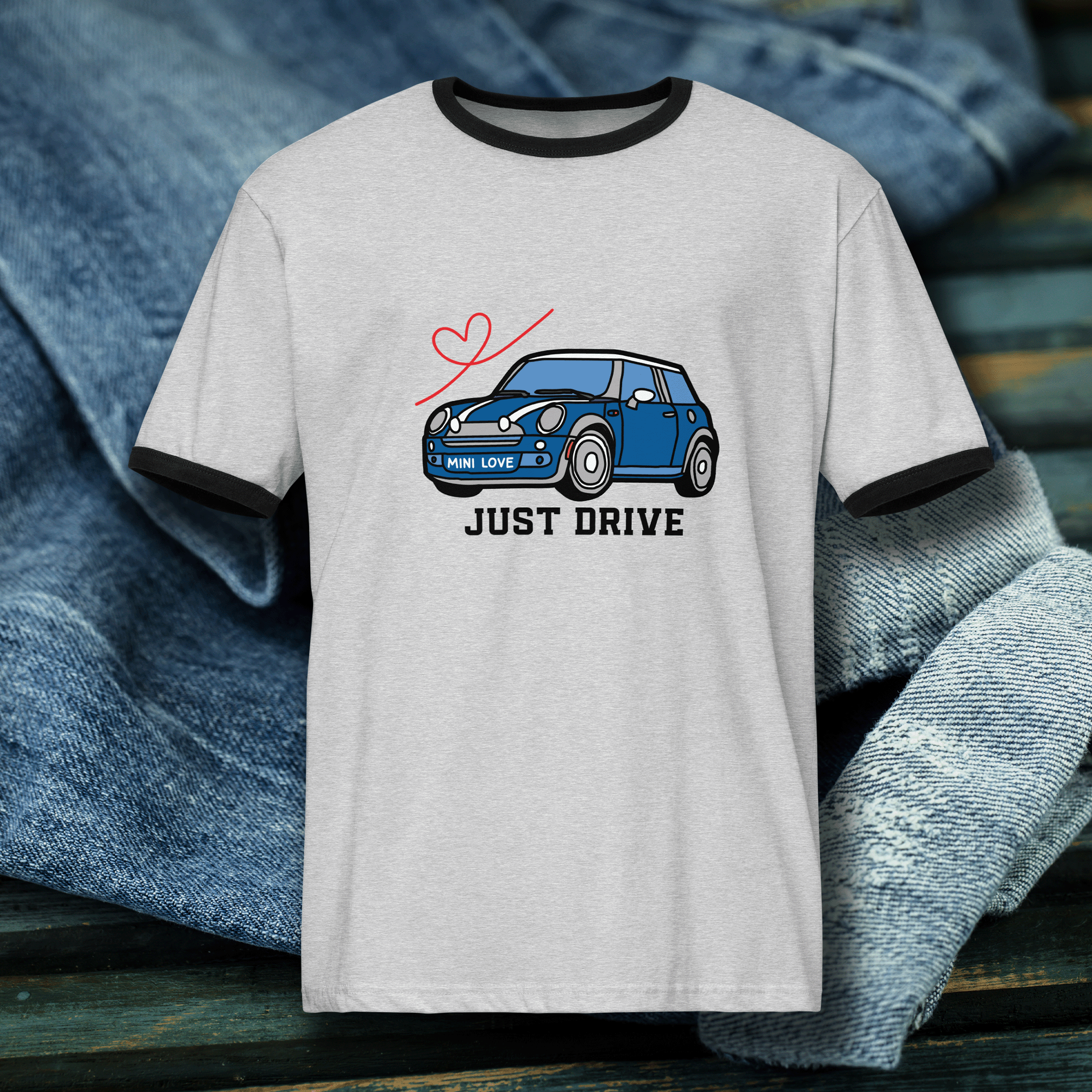 Mini Retro Next Level Ringer Tee