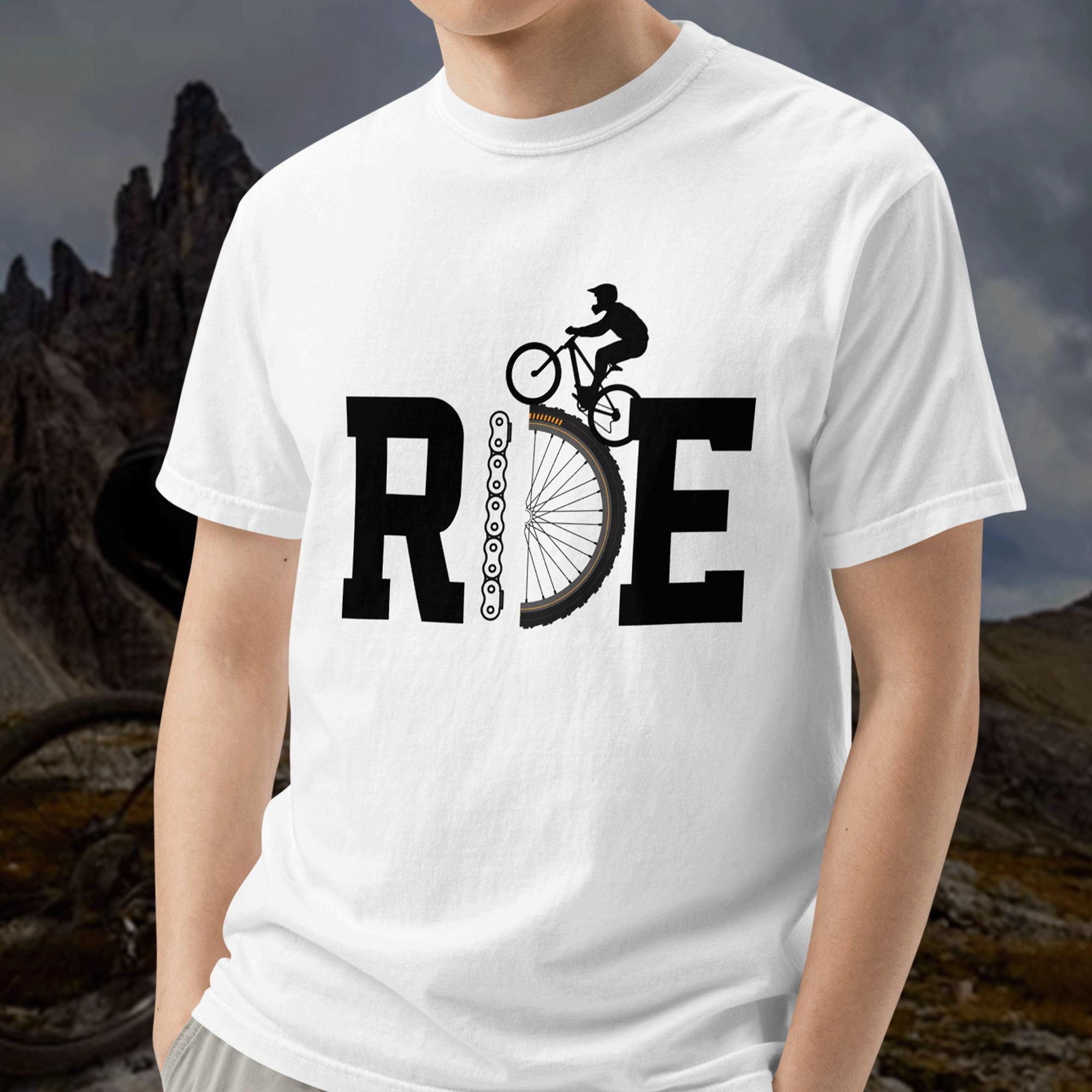 RIDE Mountain Bike T-shirt