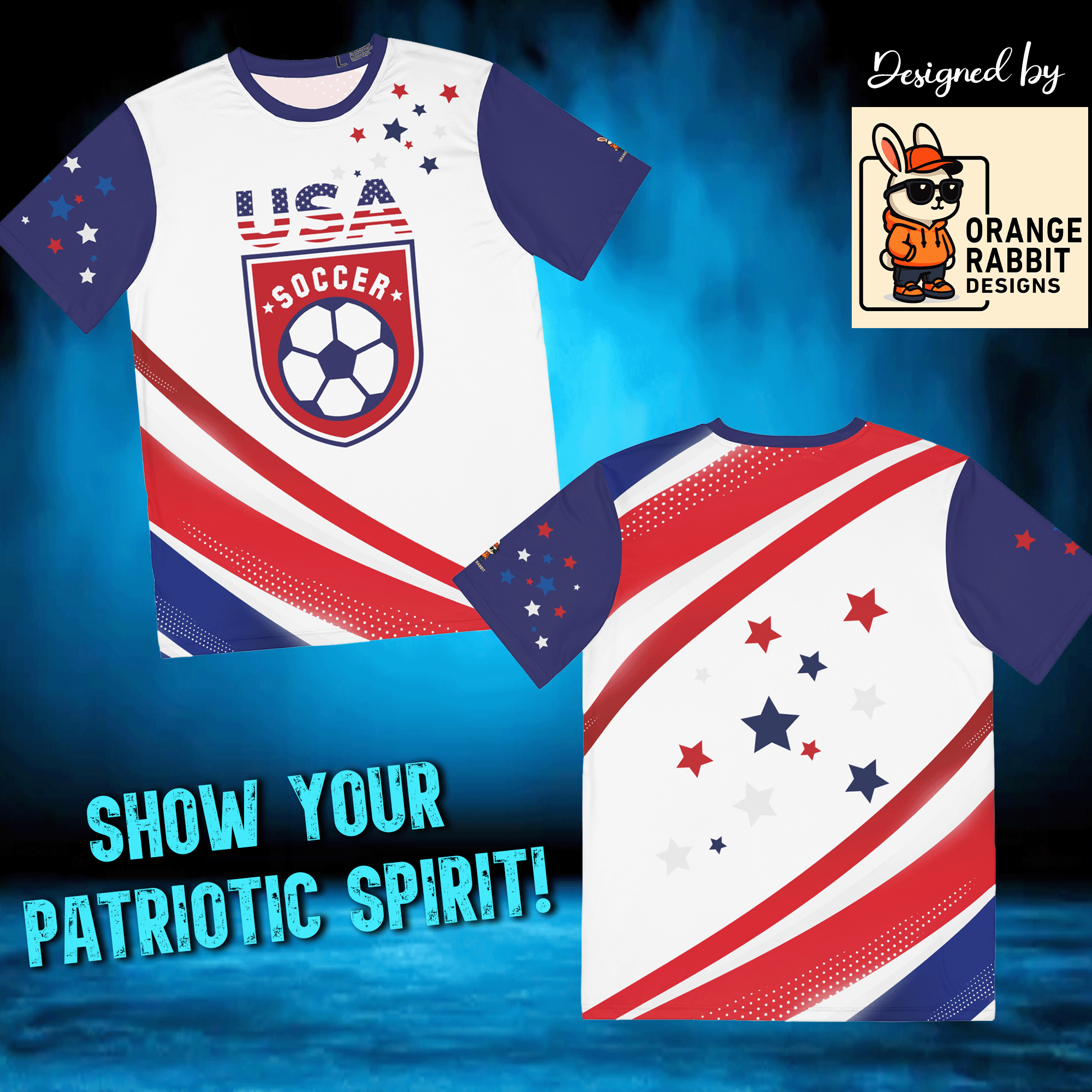 USA Soccer Men's Moisture-wicking Tee