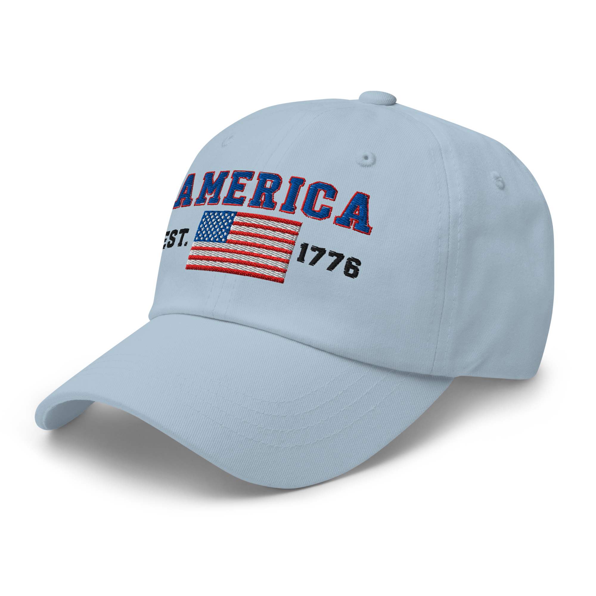 Embroidered AMERICA 1776 Classic Dad Hat