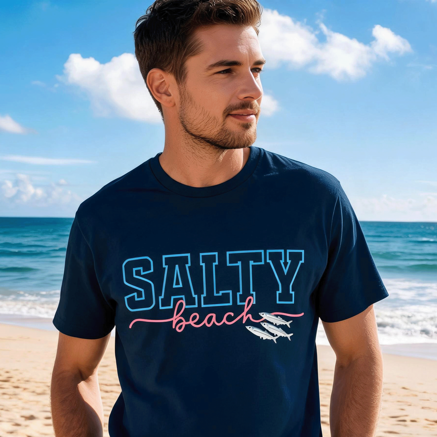 Salty Beach Dryblend® Summer T-Shirt