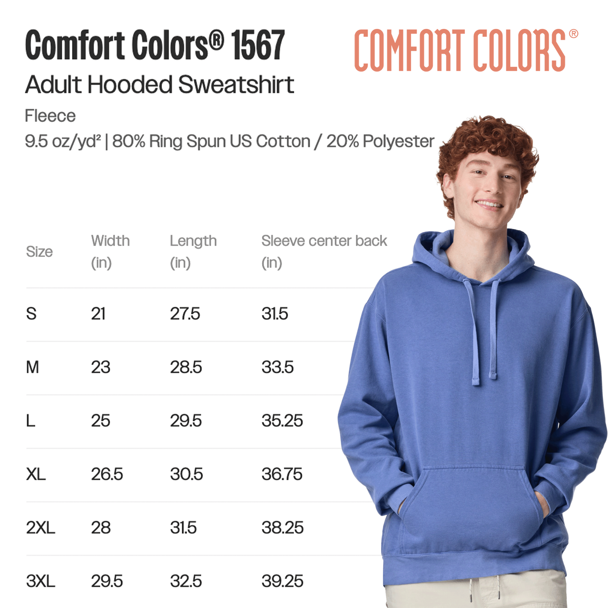 Embroidered Guitar Unisex Garment-Dyed Hoodie