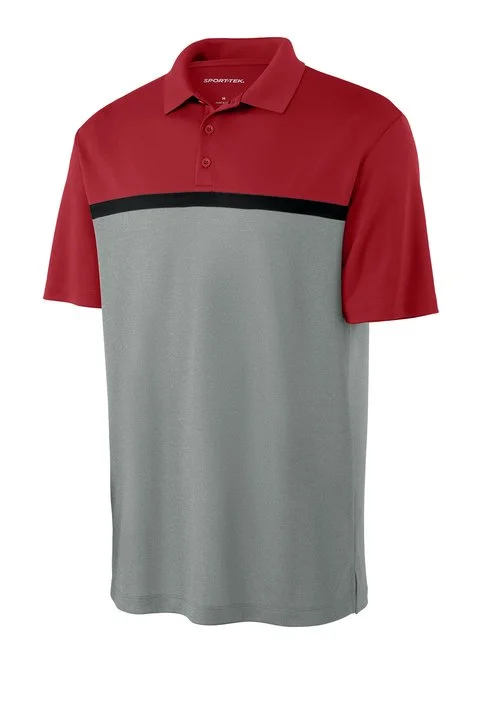 Custom Name Men’s Golf UV Micropique Colorblock Polo