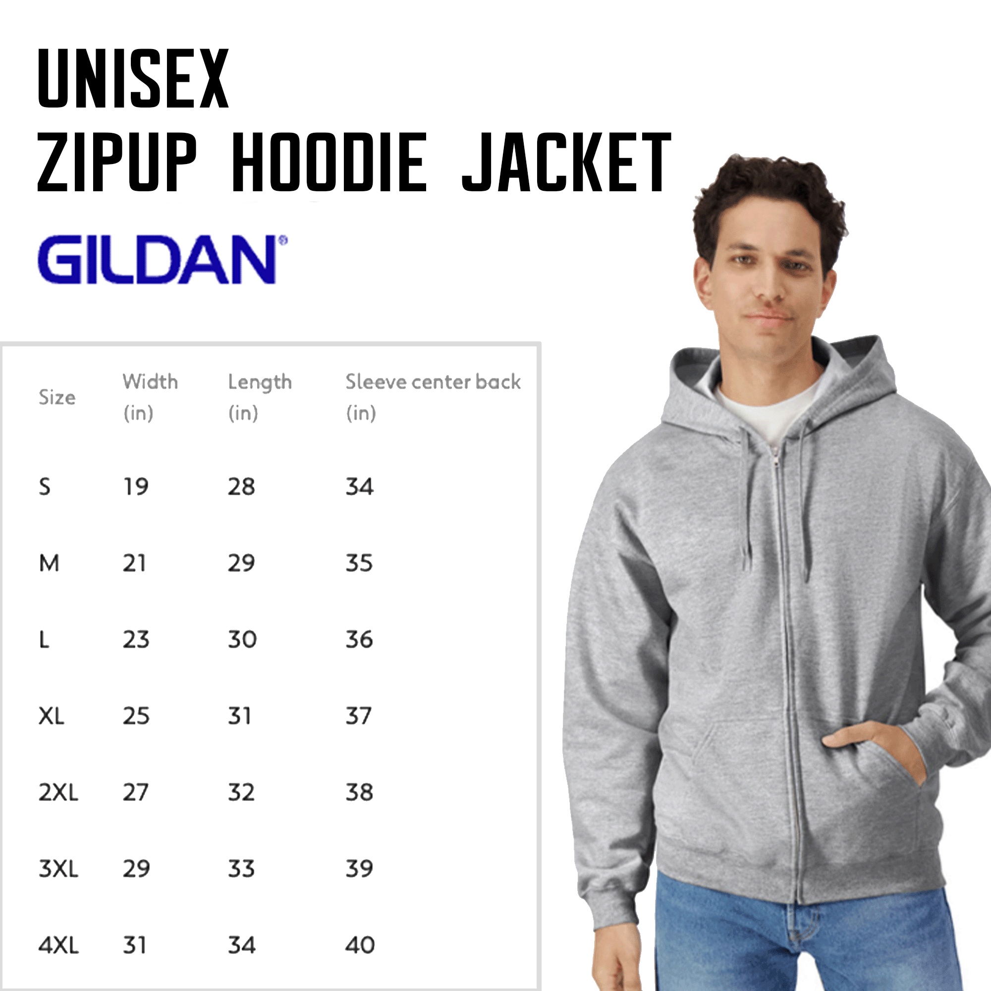 Embroidered Halloween Spooky Ghost Zip Up Hoodie