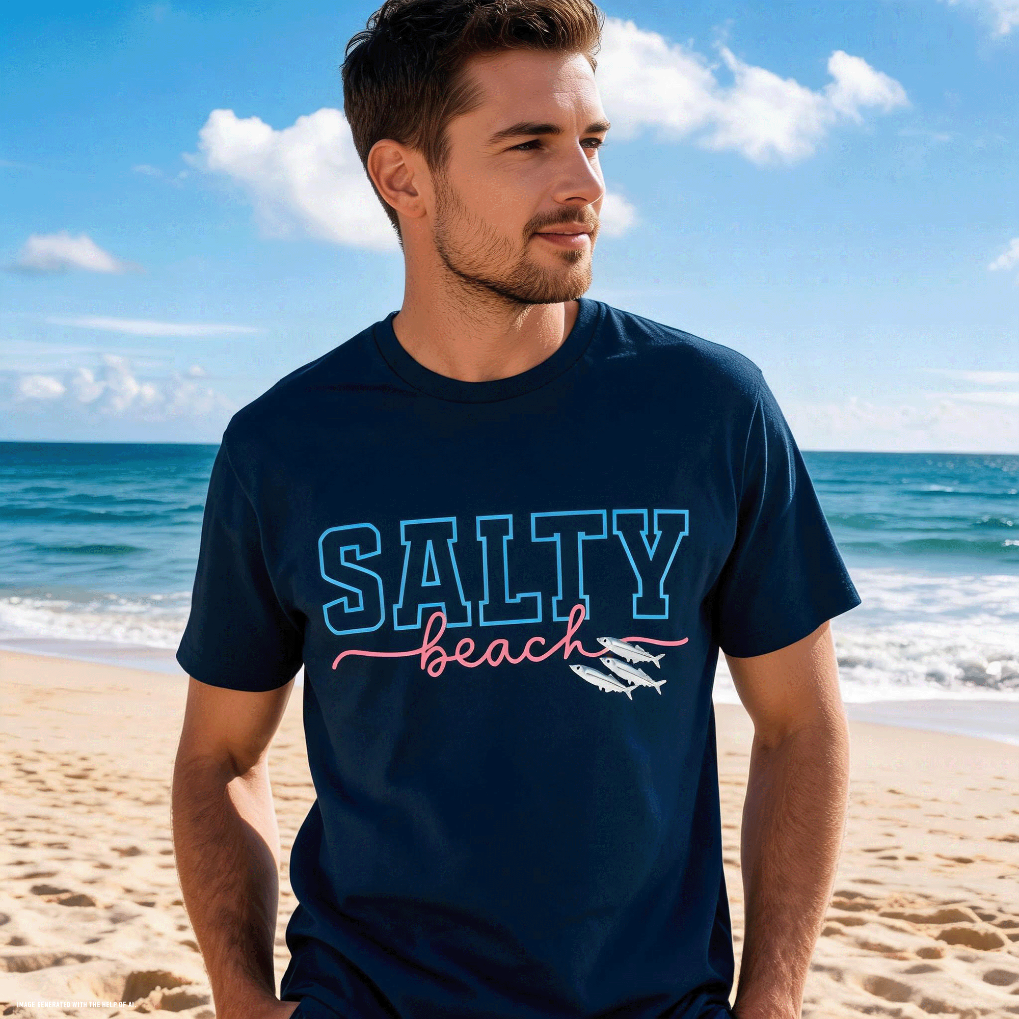 Salty Beach Dryblend® Summer T-Shirt