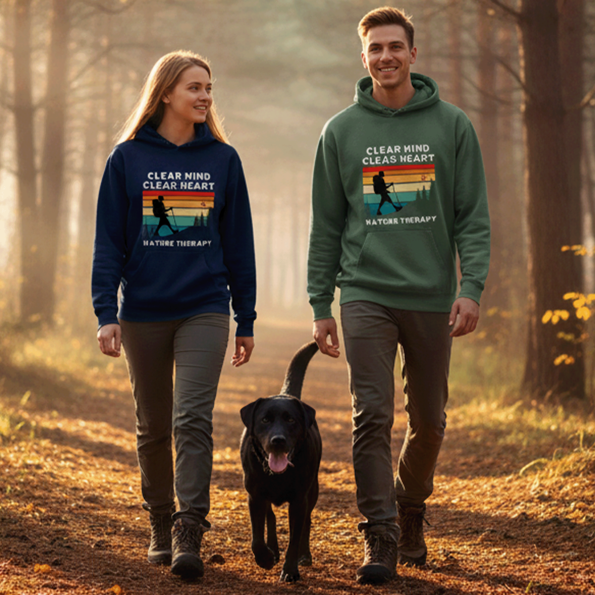 Nature Therapy Hiking Hoodie