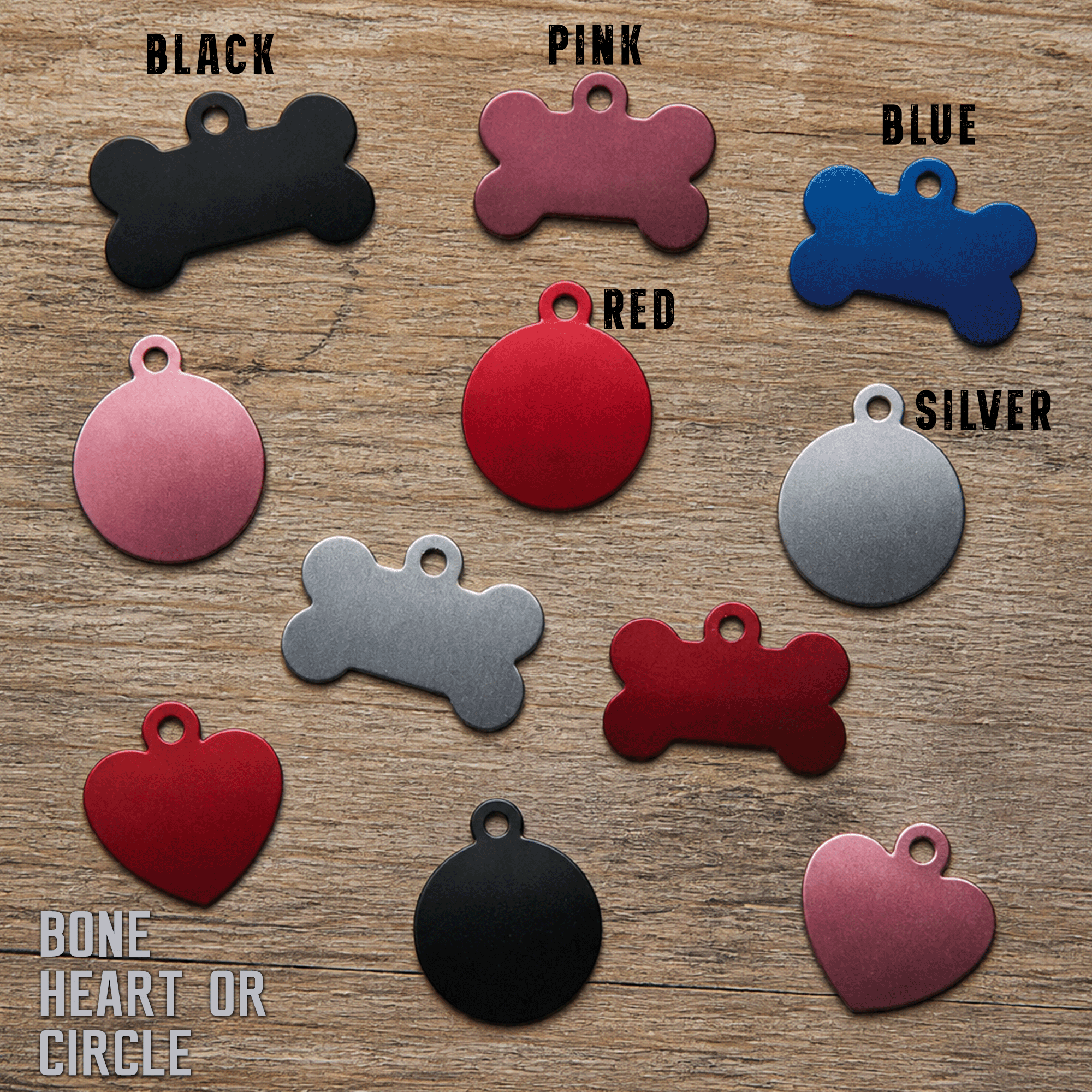 Engraved Pet Tag — Custom Name & Phone ID