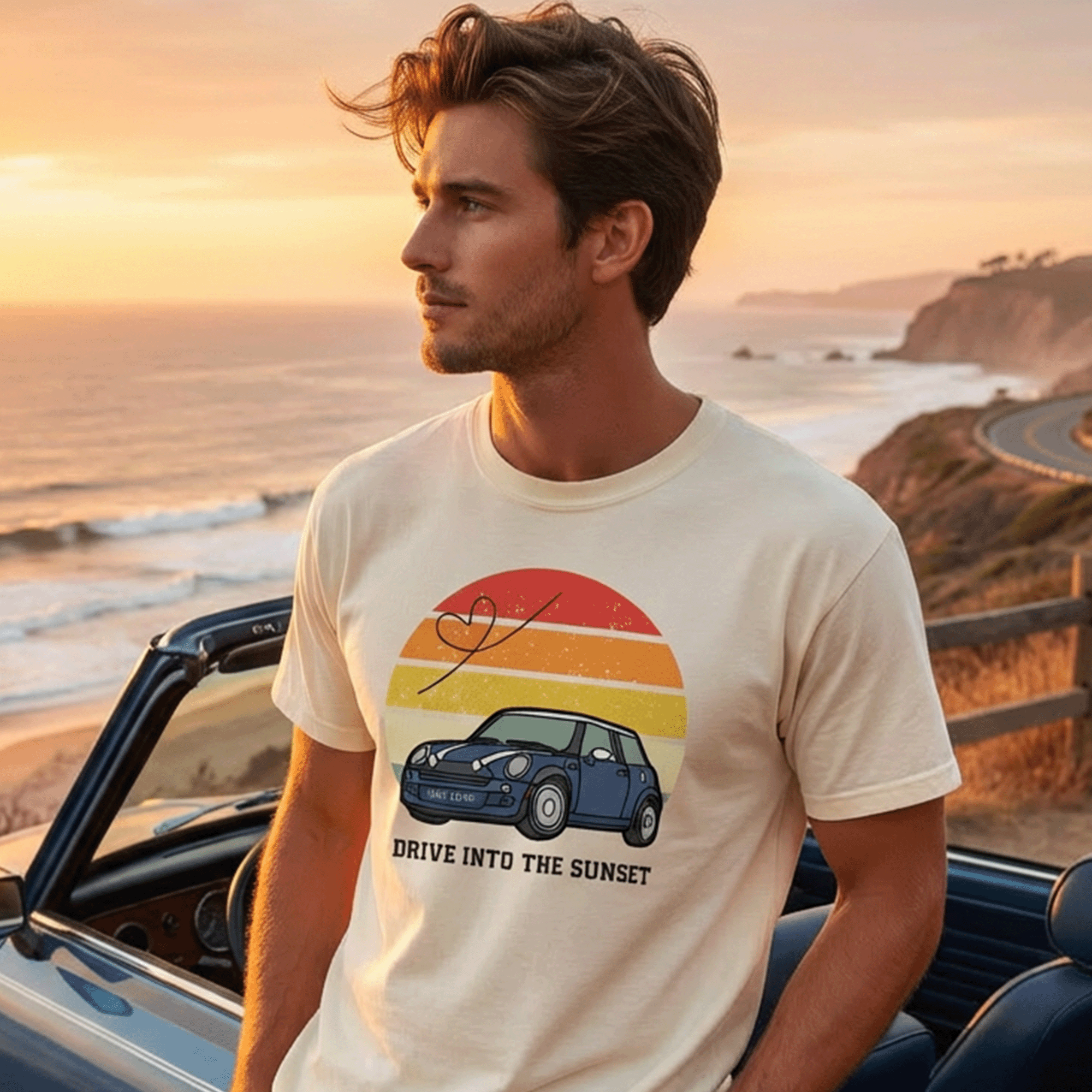 Mini Drive into the Sunset T-shirt