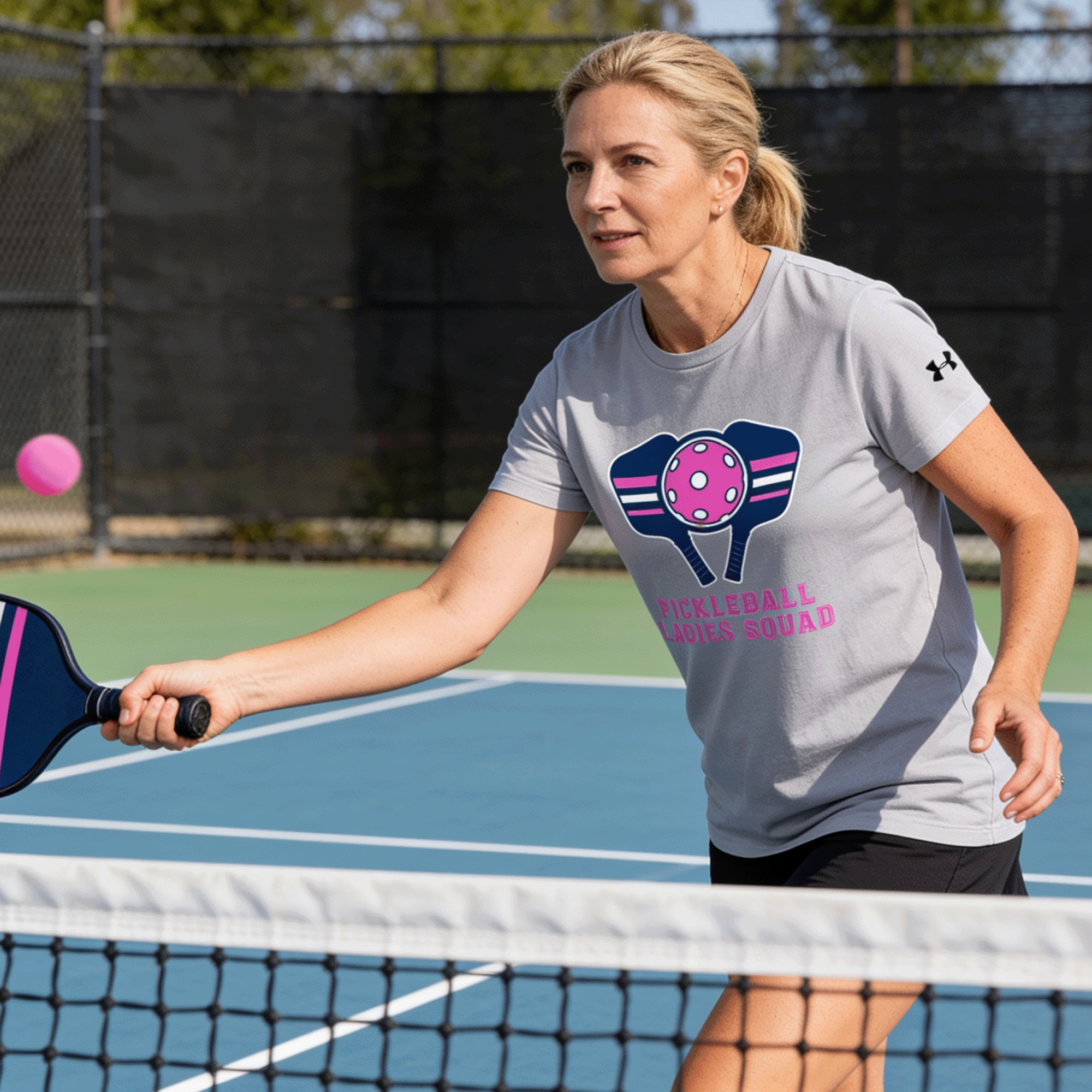 Ladies Pickleball Under Armour Athletic 2.0 T-Shirt