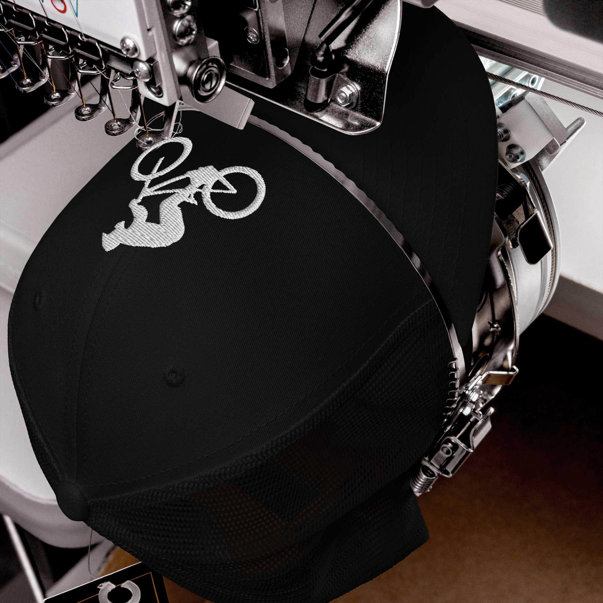 Mountain biker Retro trucker cap 8.png