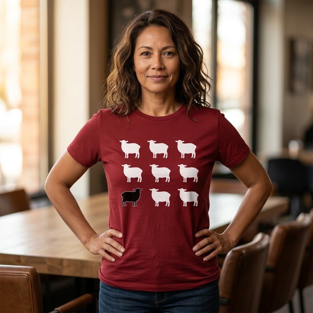 Black Sheep Recycled Cotton T‑Shirt