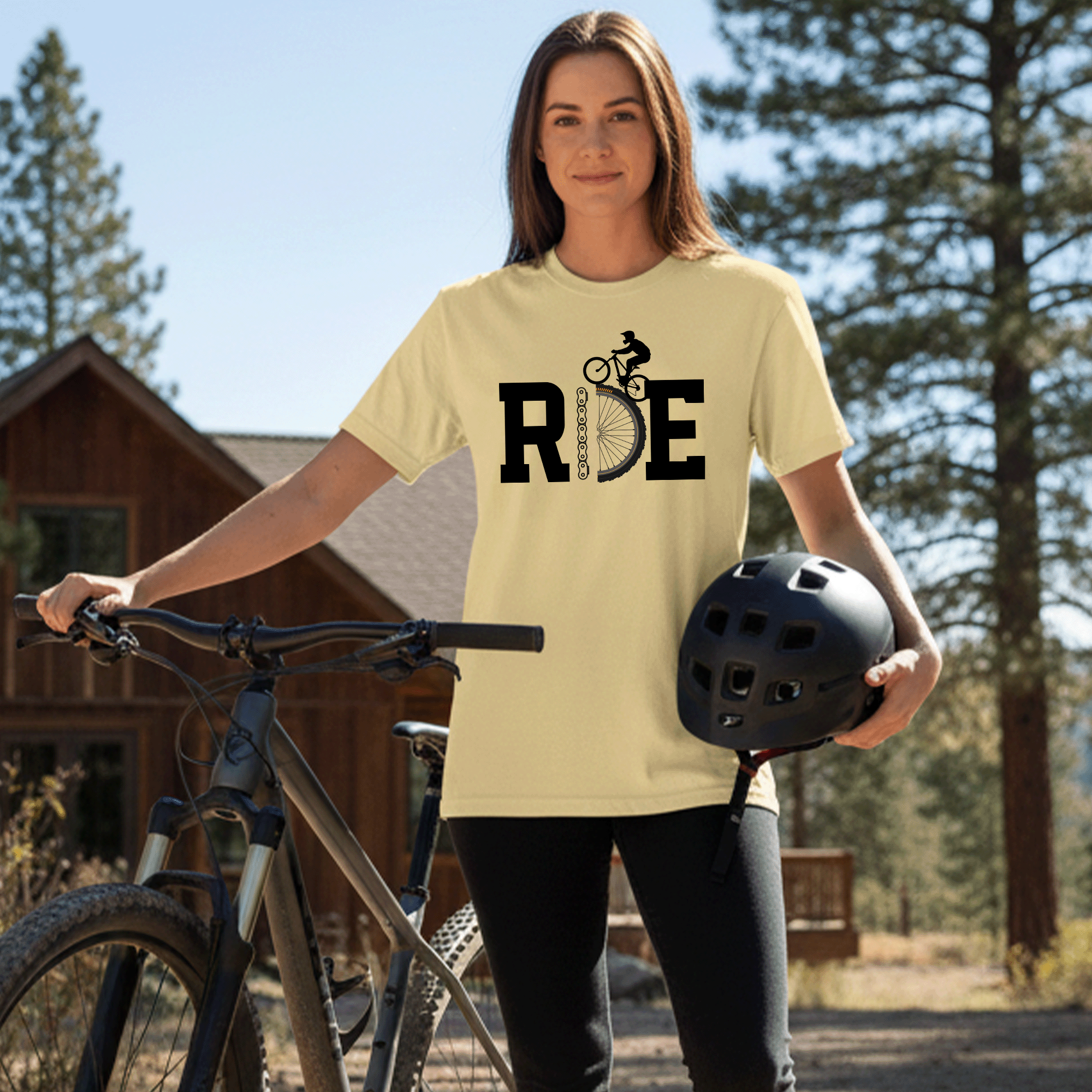 RIDE Mountain Bike T-shirt