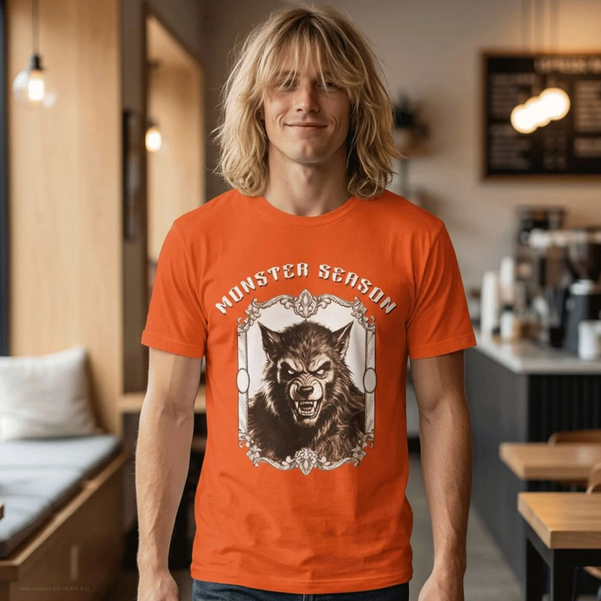 Vintage Werewolf Season Soft-style T‑Shirt