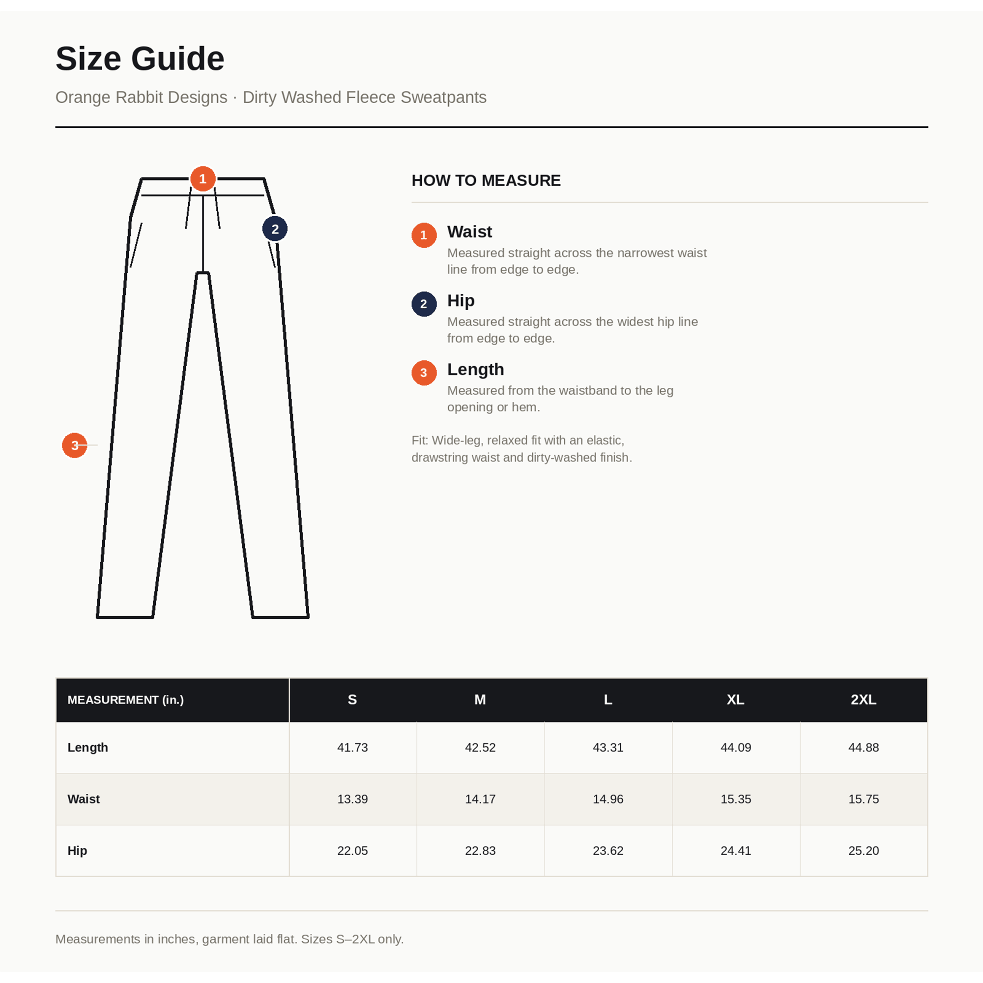 Orange-Rabbit-sizing-chart pants