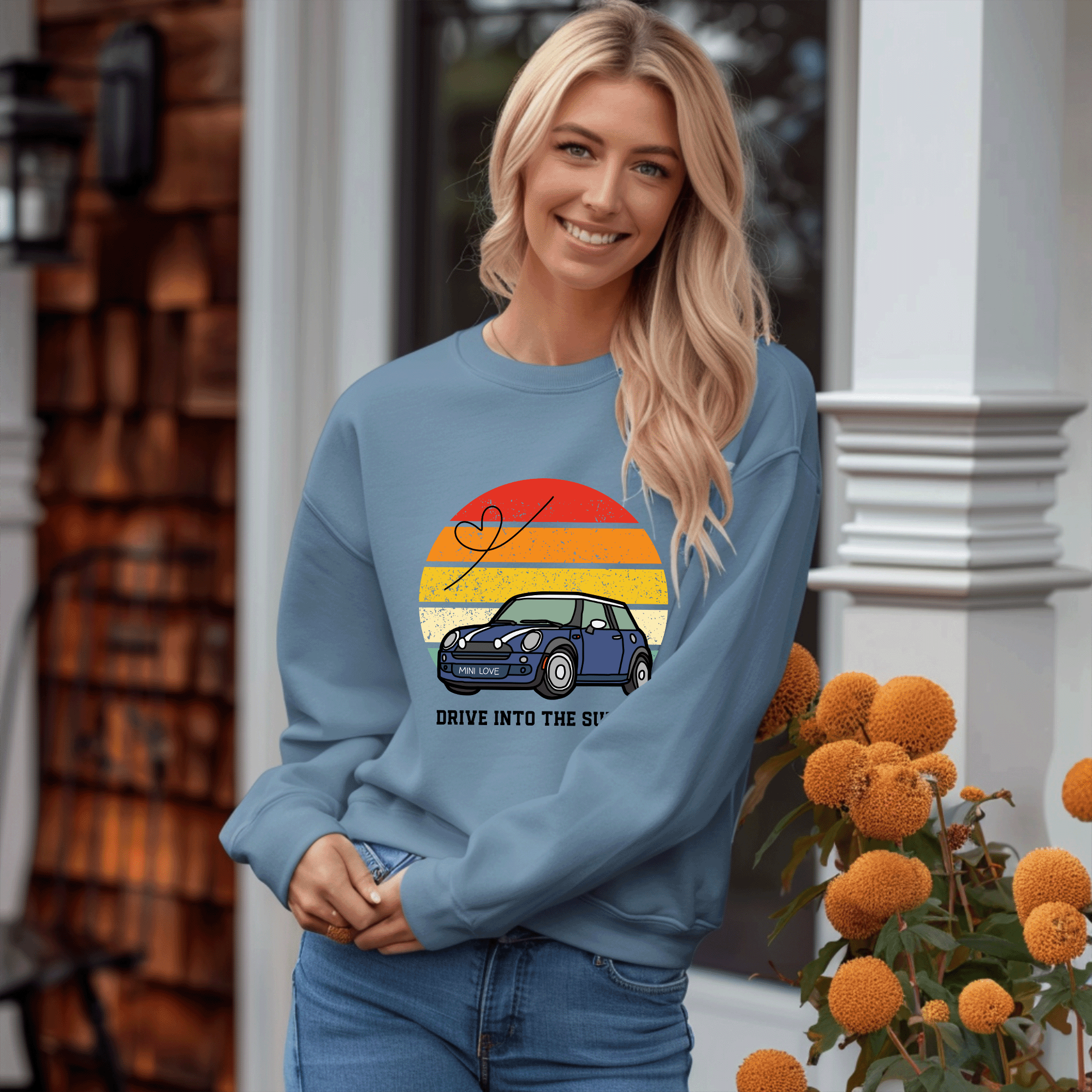 Mini Drive into the Sunset Sweatshirt