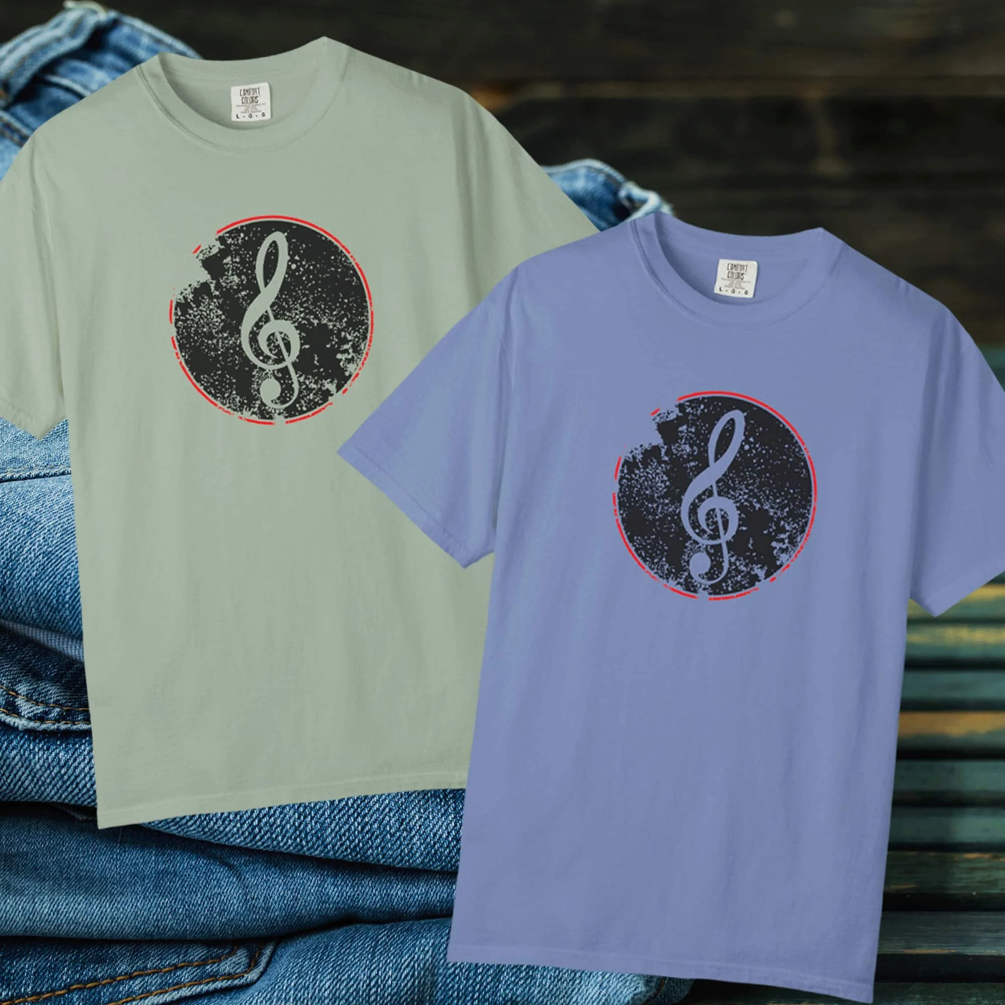 Music Lover Grunge Graphic T-shirt