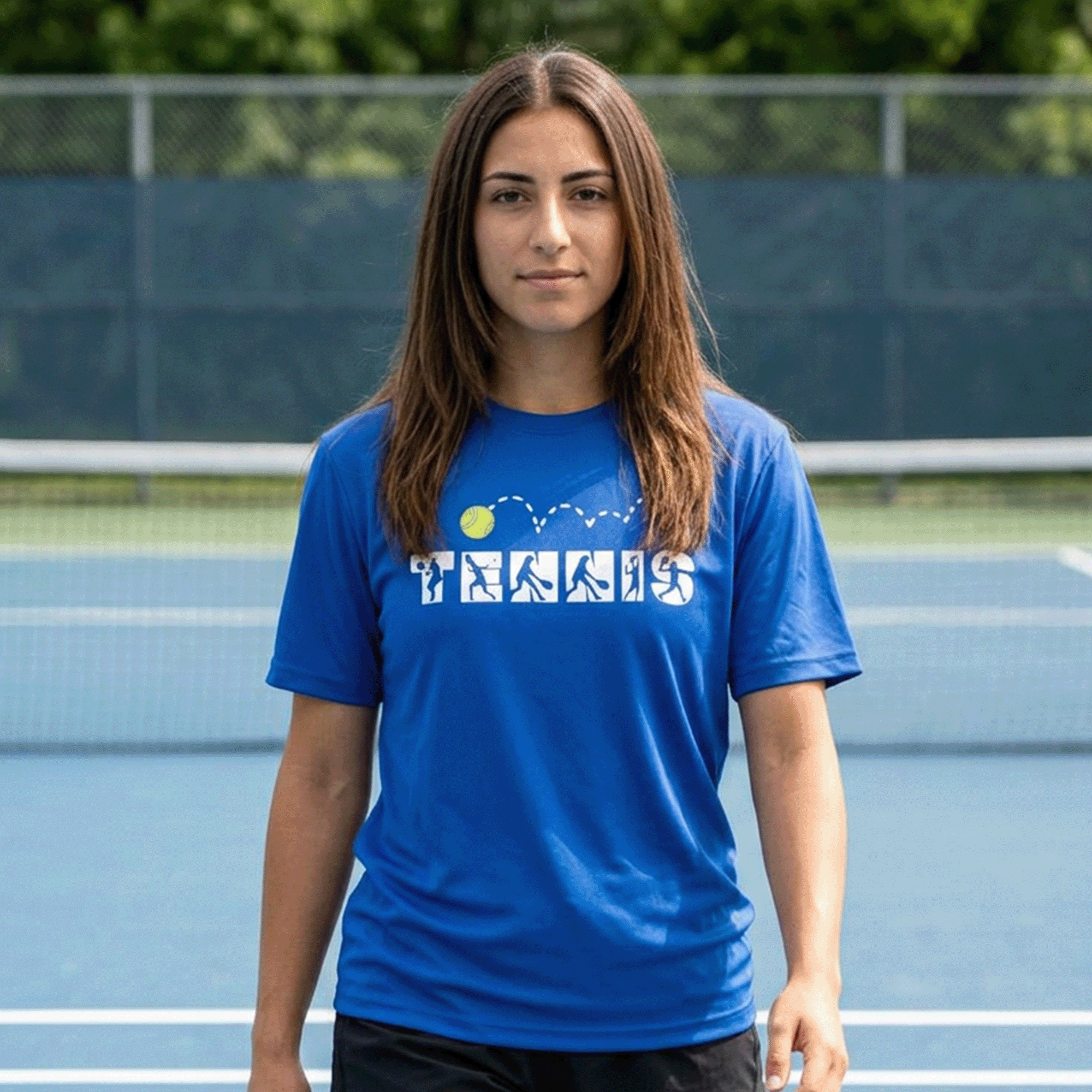 Tennis Moisture-Wicking Tee