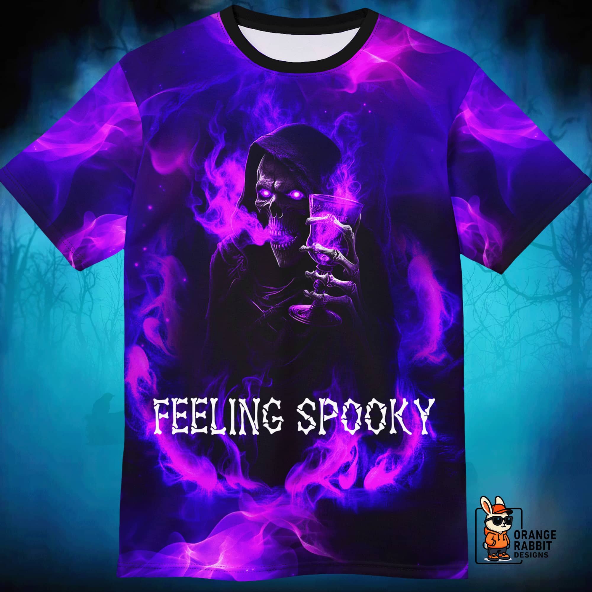 Purple Reaper All-Over Print Tee
