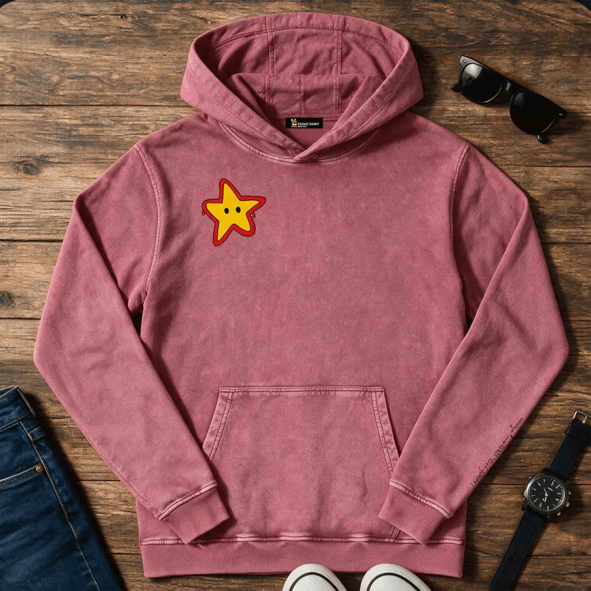 Snow Washed Star Fleece Hoodie & Sweatpants