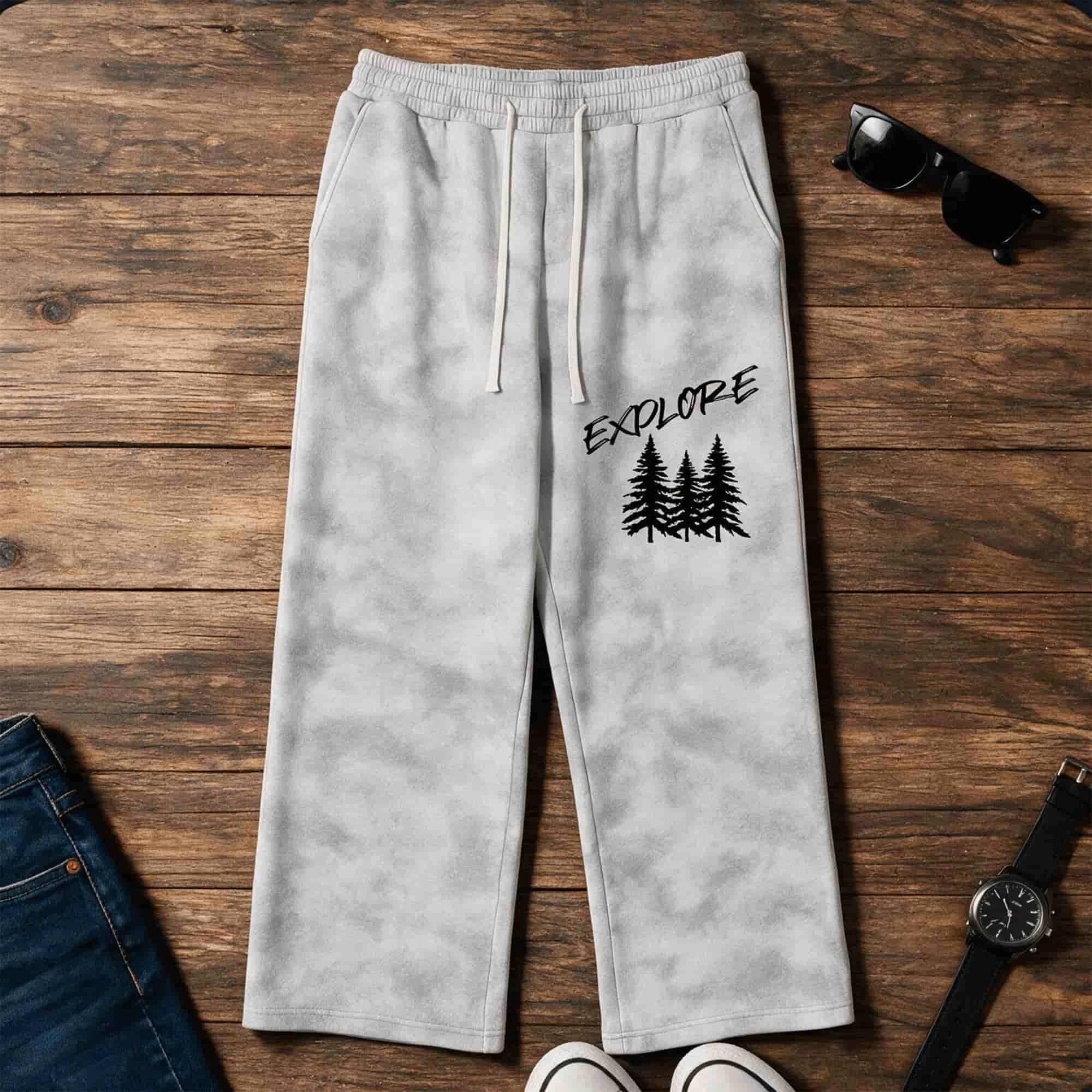 Explore Pine Tree Fleece Hoodie & Sweatpants