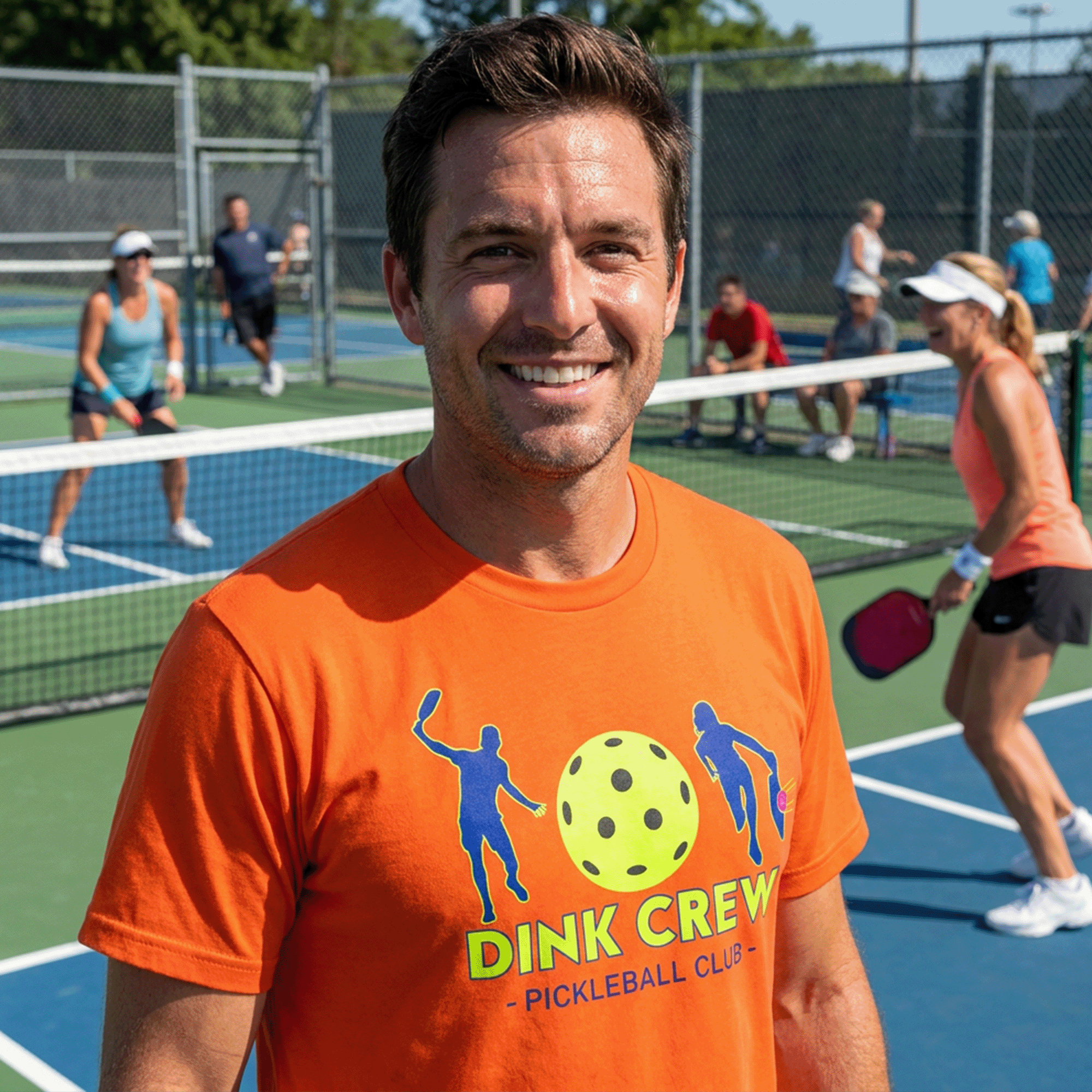 DINK CREW Pickleball Club Moisture-Wicking DryBlend® T-Shirt