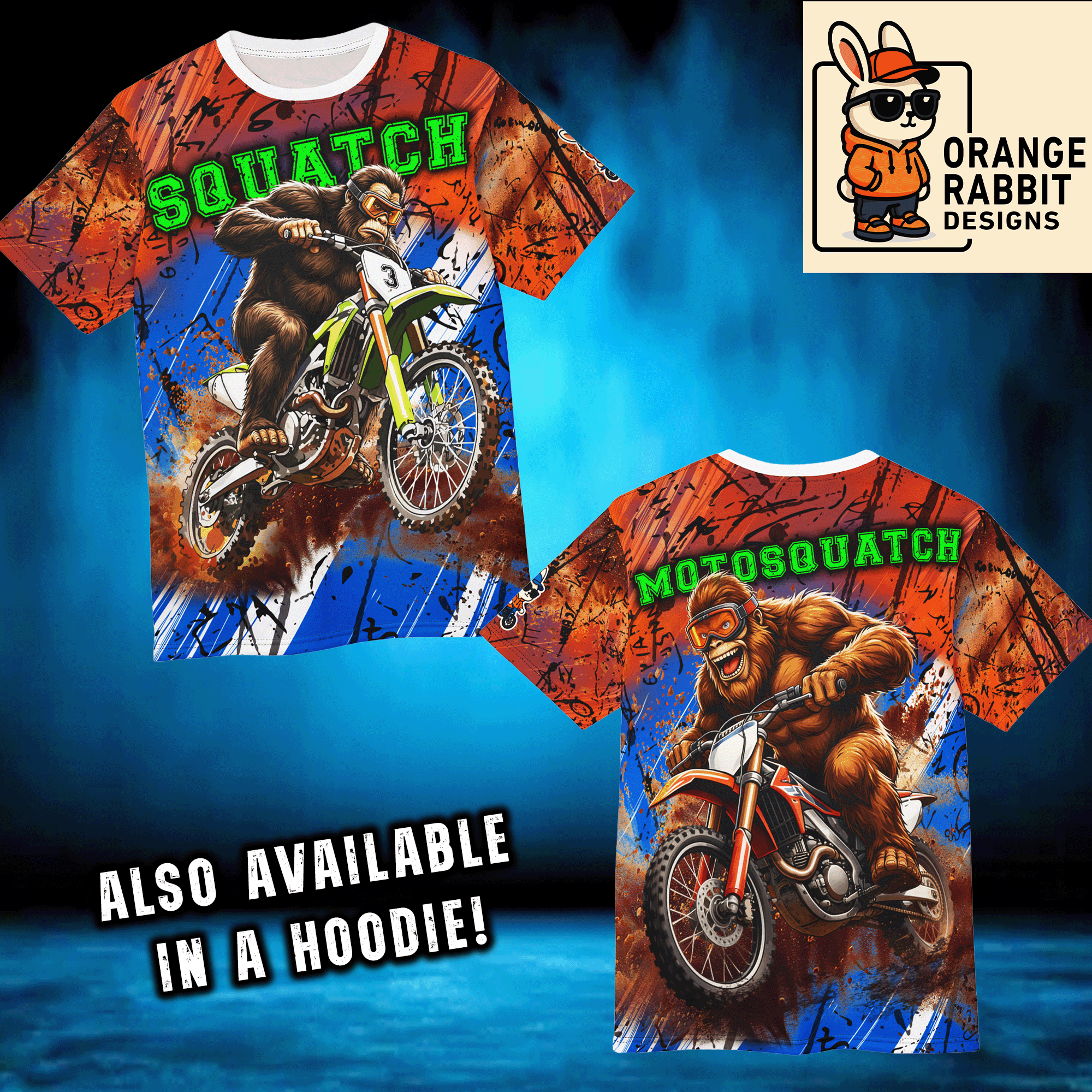 Motocross Sasquatch Tee