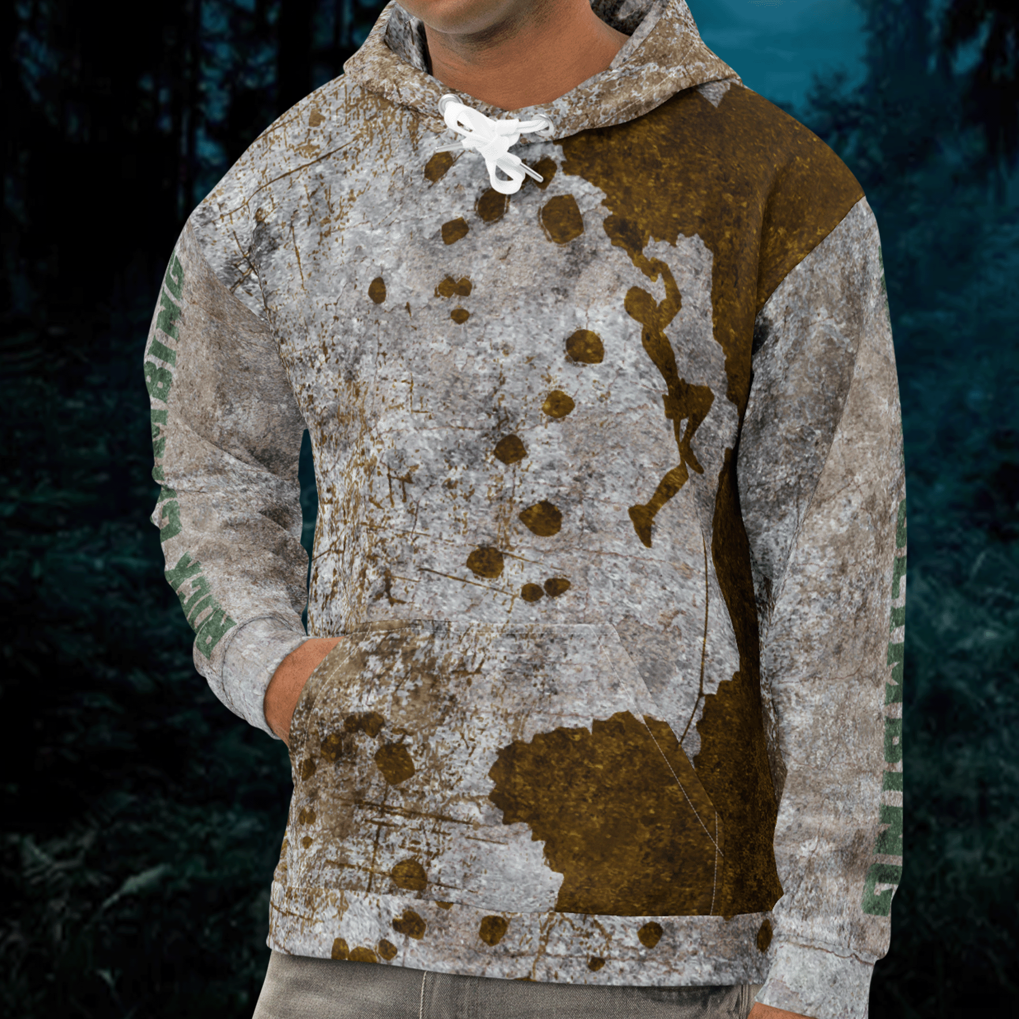 Rock Climbing Cotton Hoodie